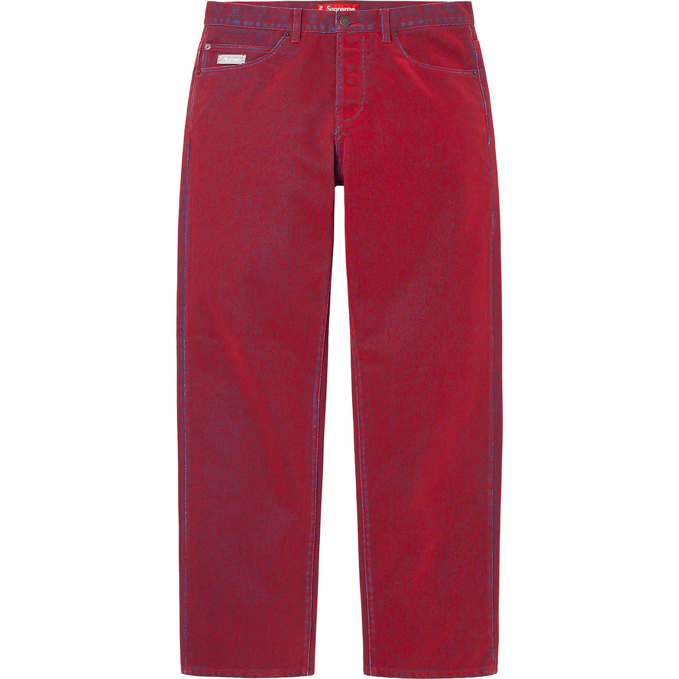 Flocked Regular Jean