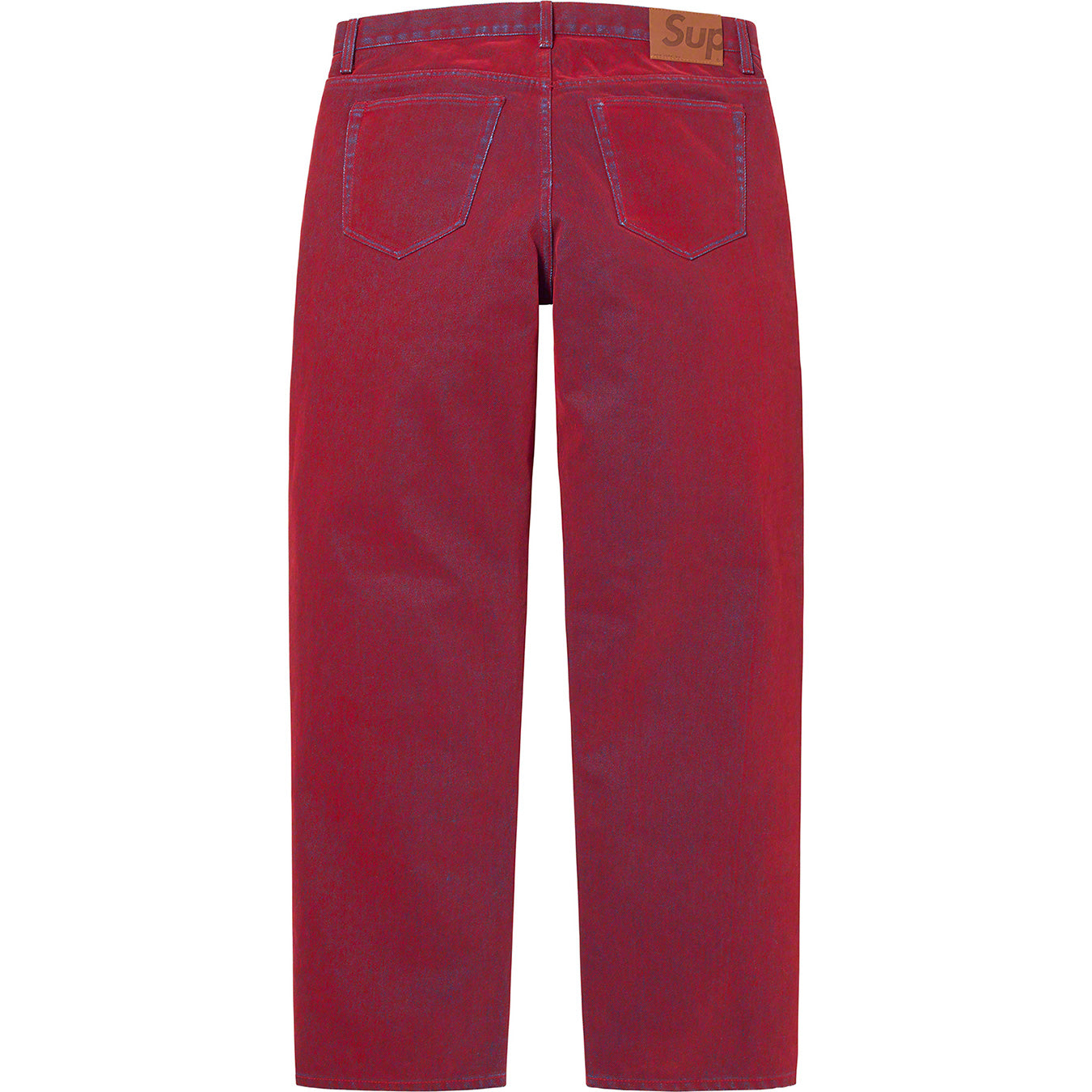 Flocked Regular Jean