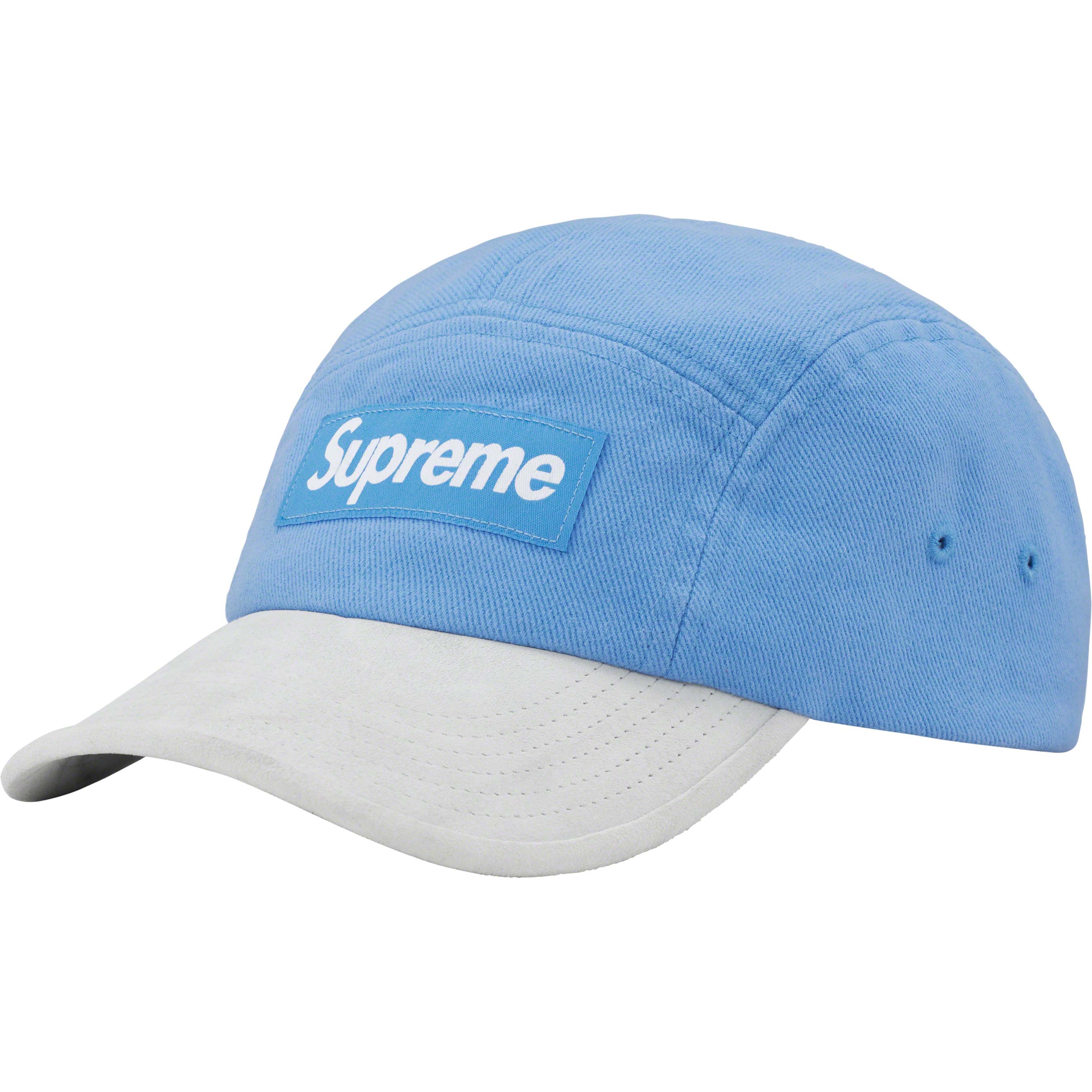 Suede Visor Camp Cap