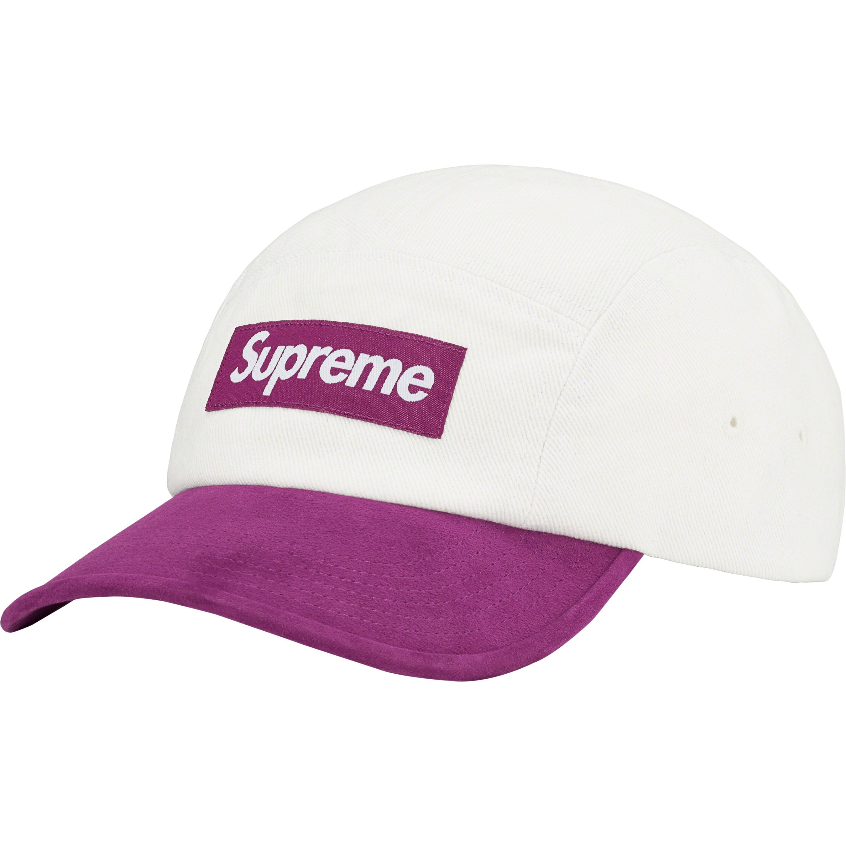 Suede Visor Camp Cap