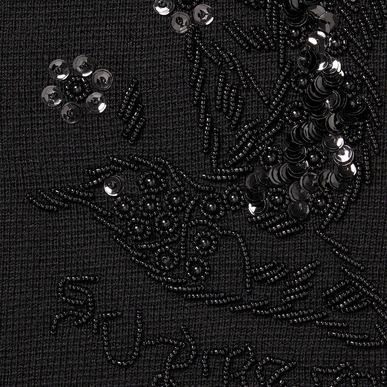 Beaded Appliqué Cardigan