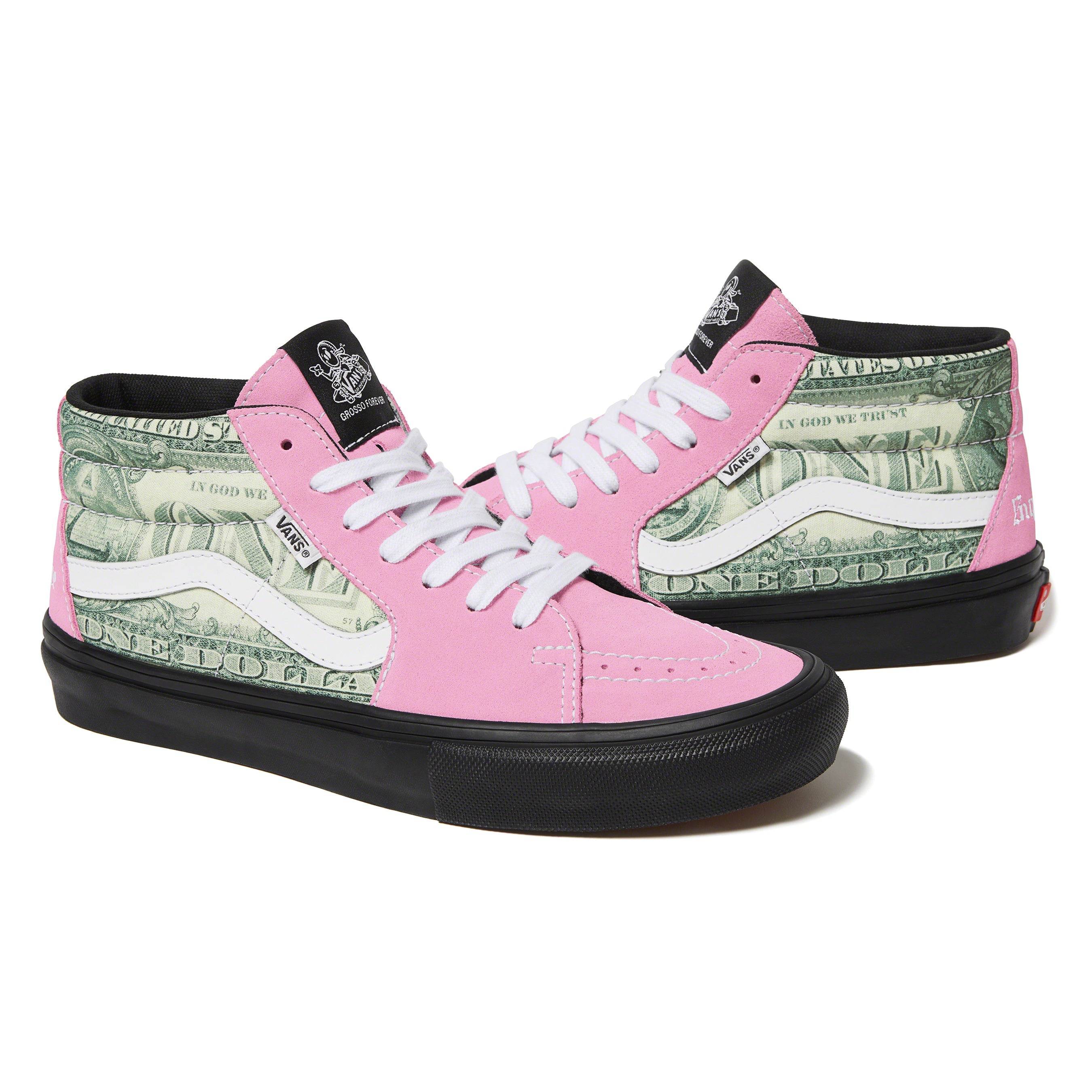 Supreme®/ Vans® Dollar Skate Grosso Mid