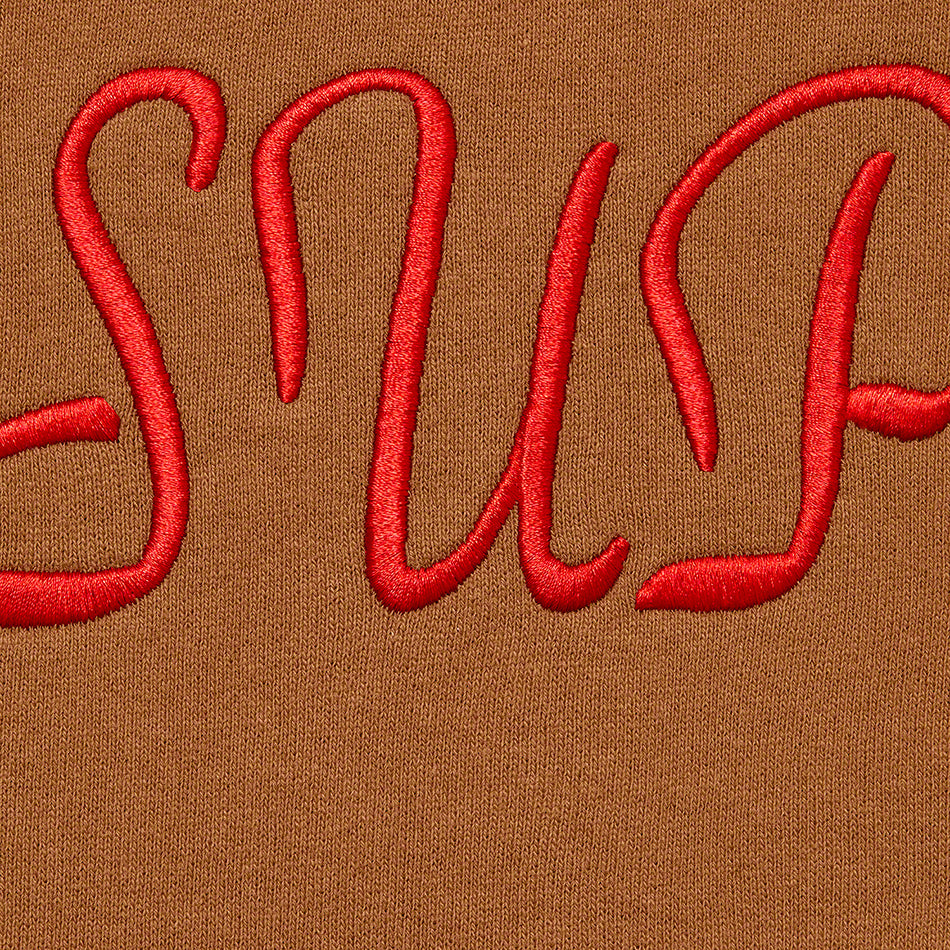 Script Hooded Sweatshirt