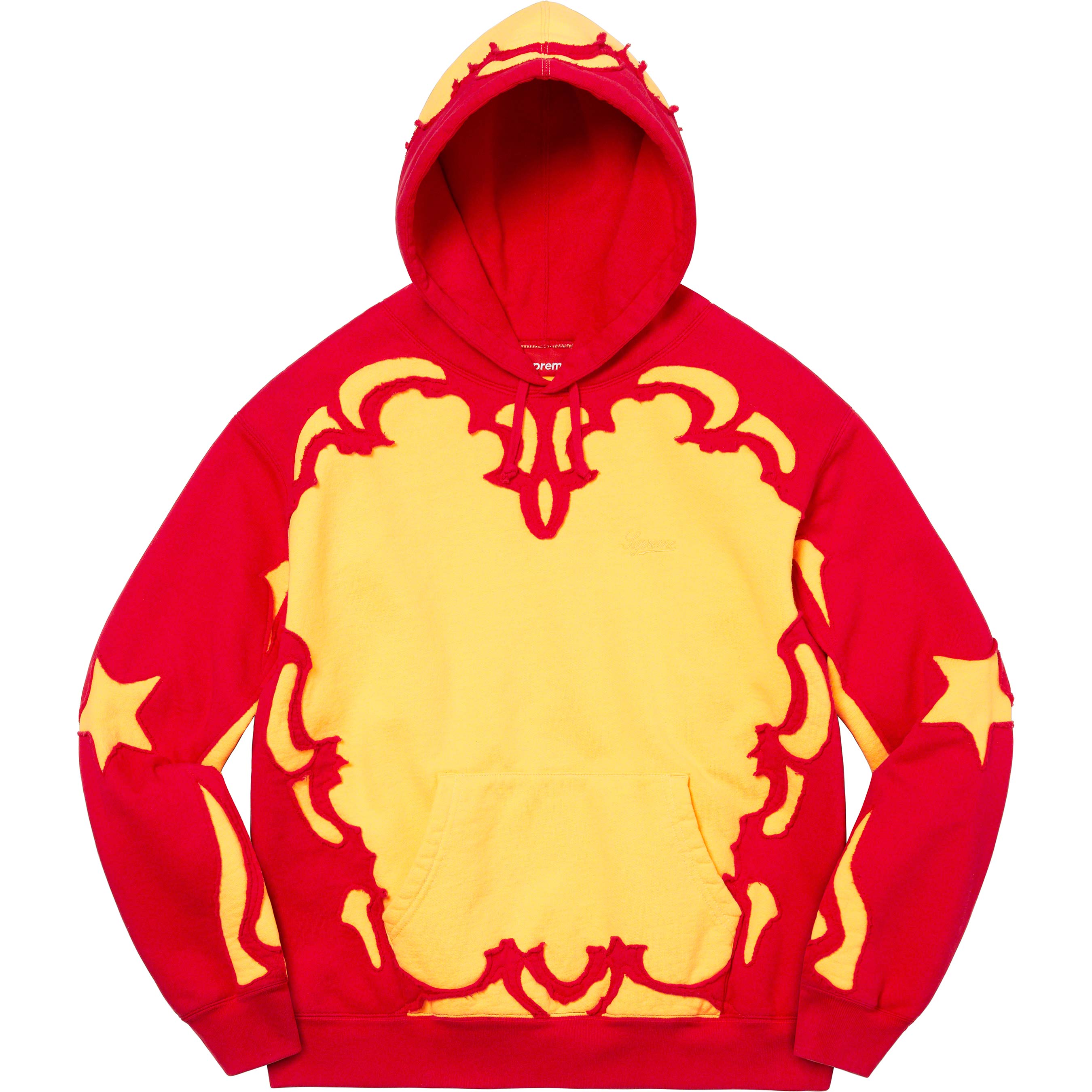 Western Cut Out Hooded Sweatshirt