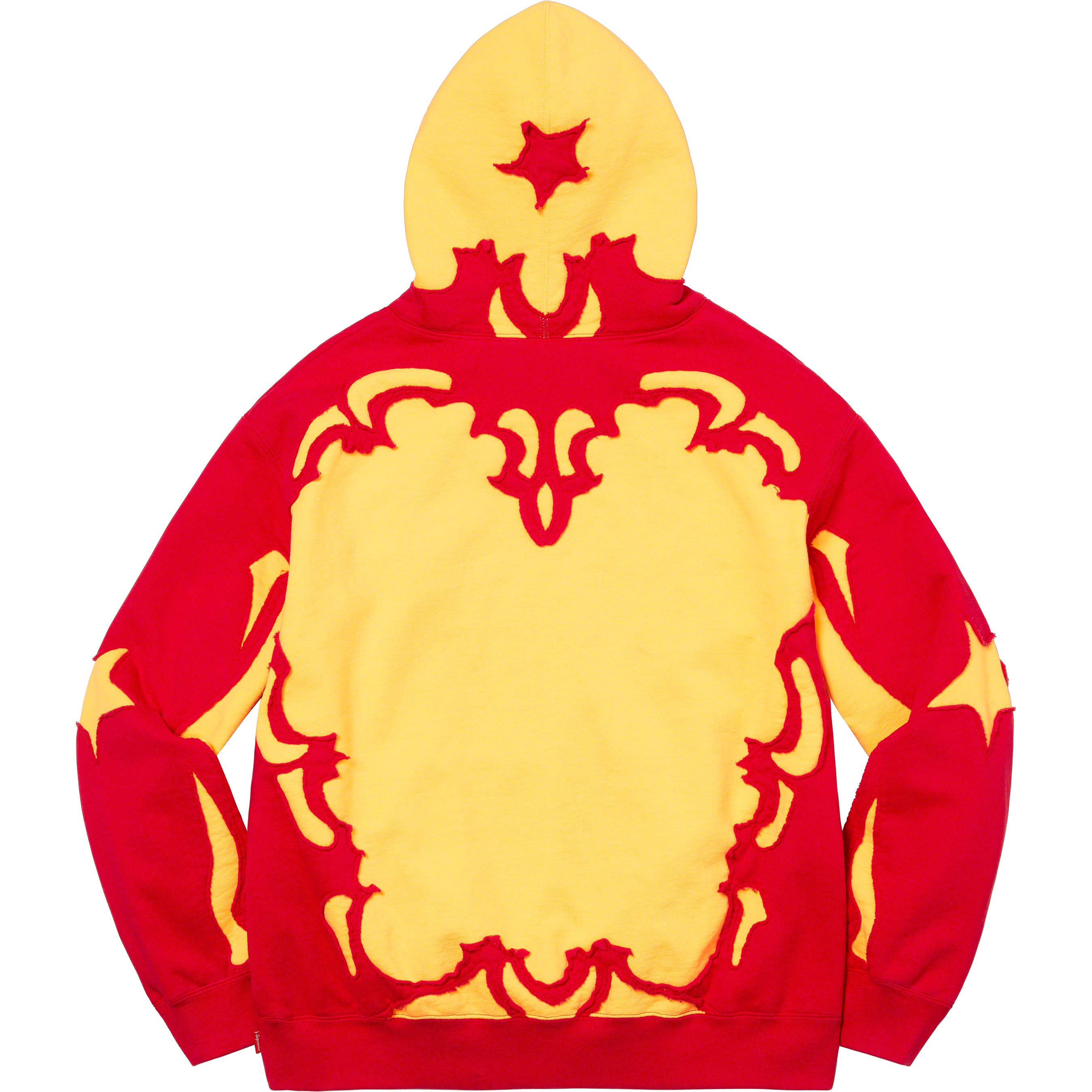 Western Cut Out Hooded Sweatshirt