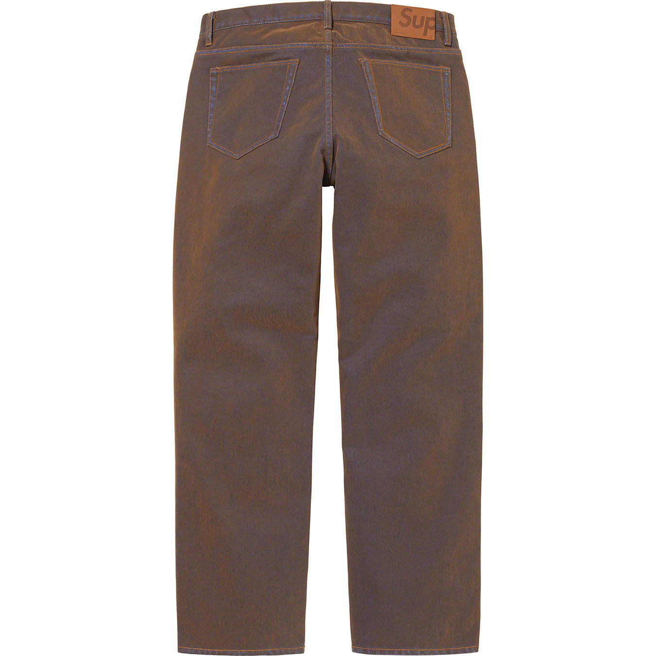 Flocked Regular Jean
