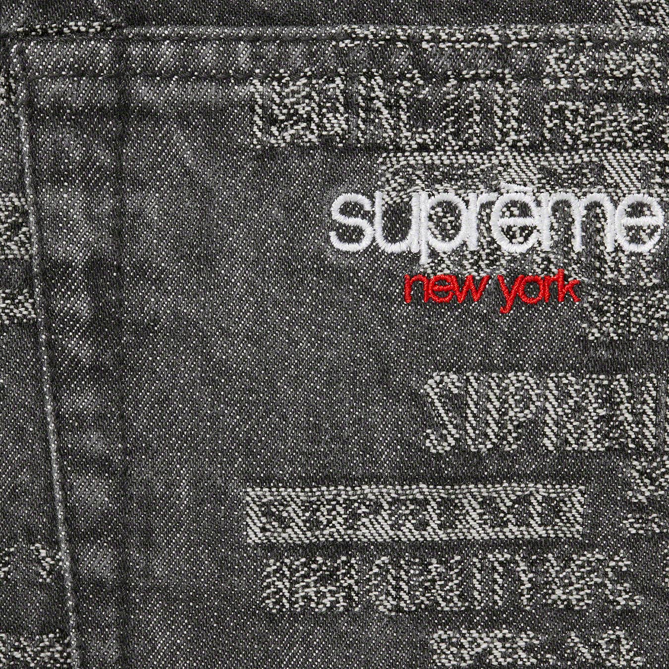 Trademark Jacquard Baggy Jean