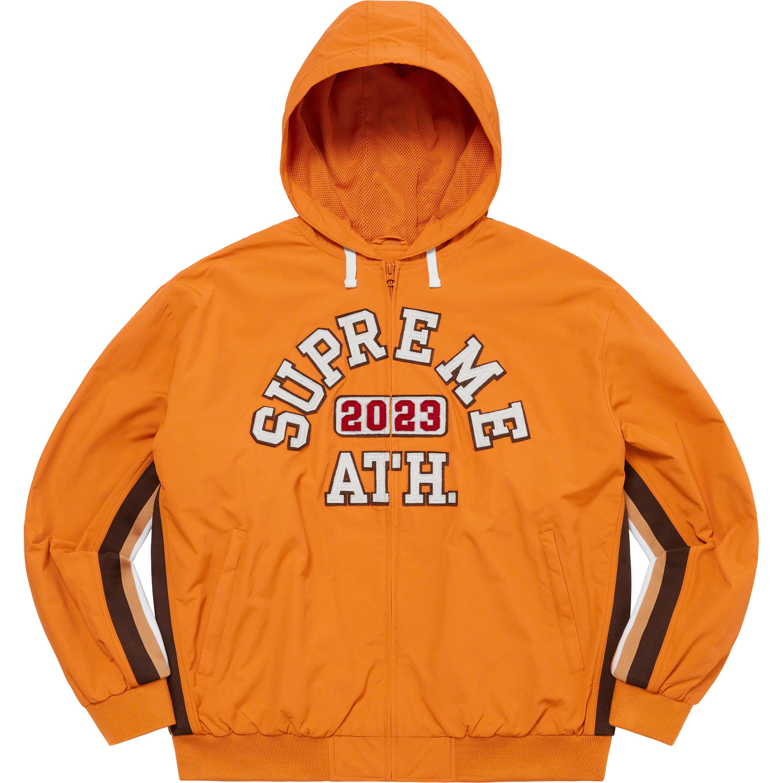 Appliqué Hooded Track Jacket