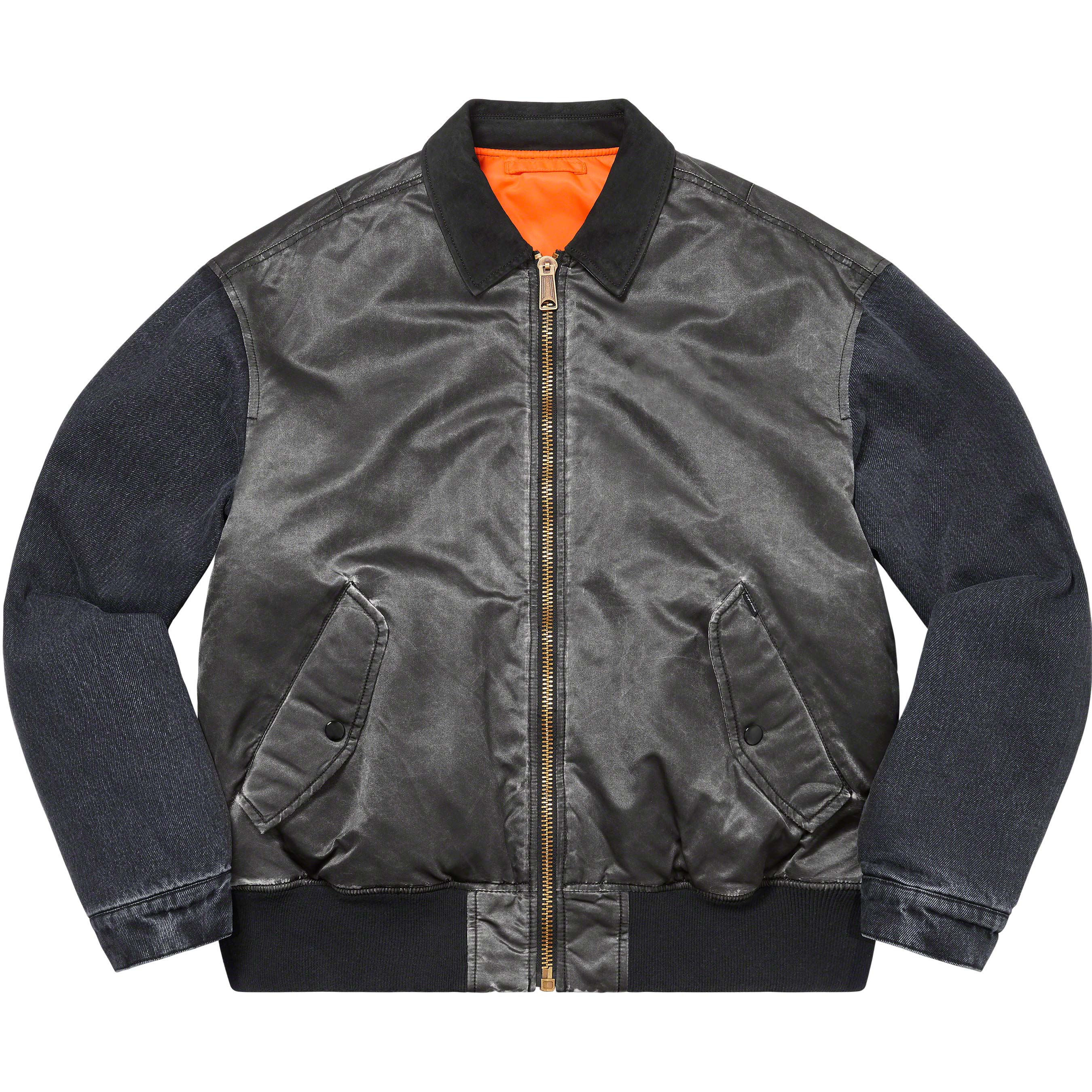 Denim Sleeve MA-1
