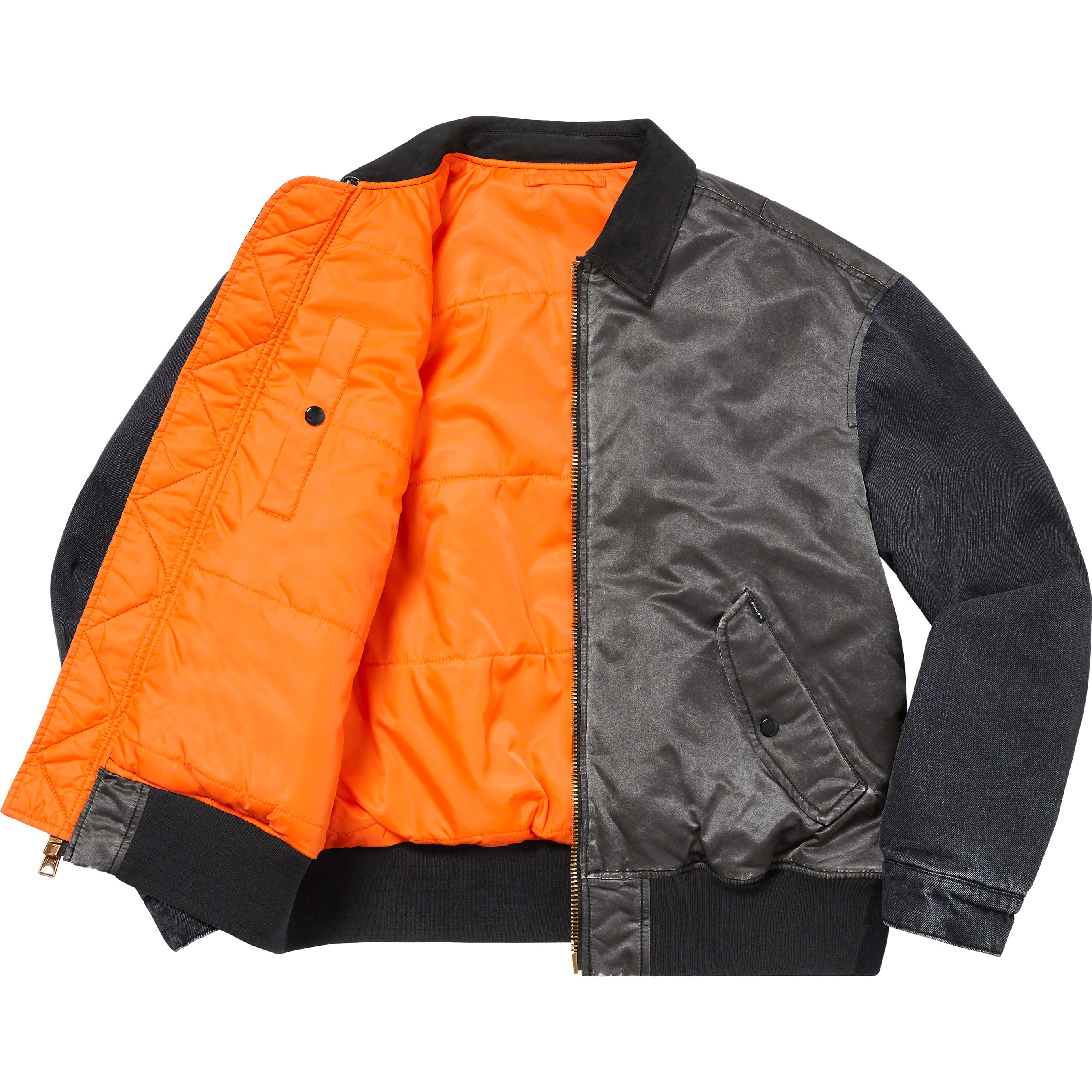 Denim Sleeve MA-1
