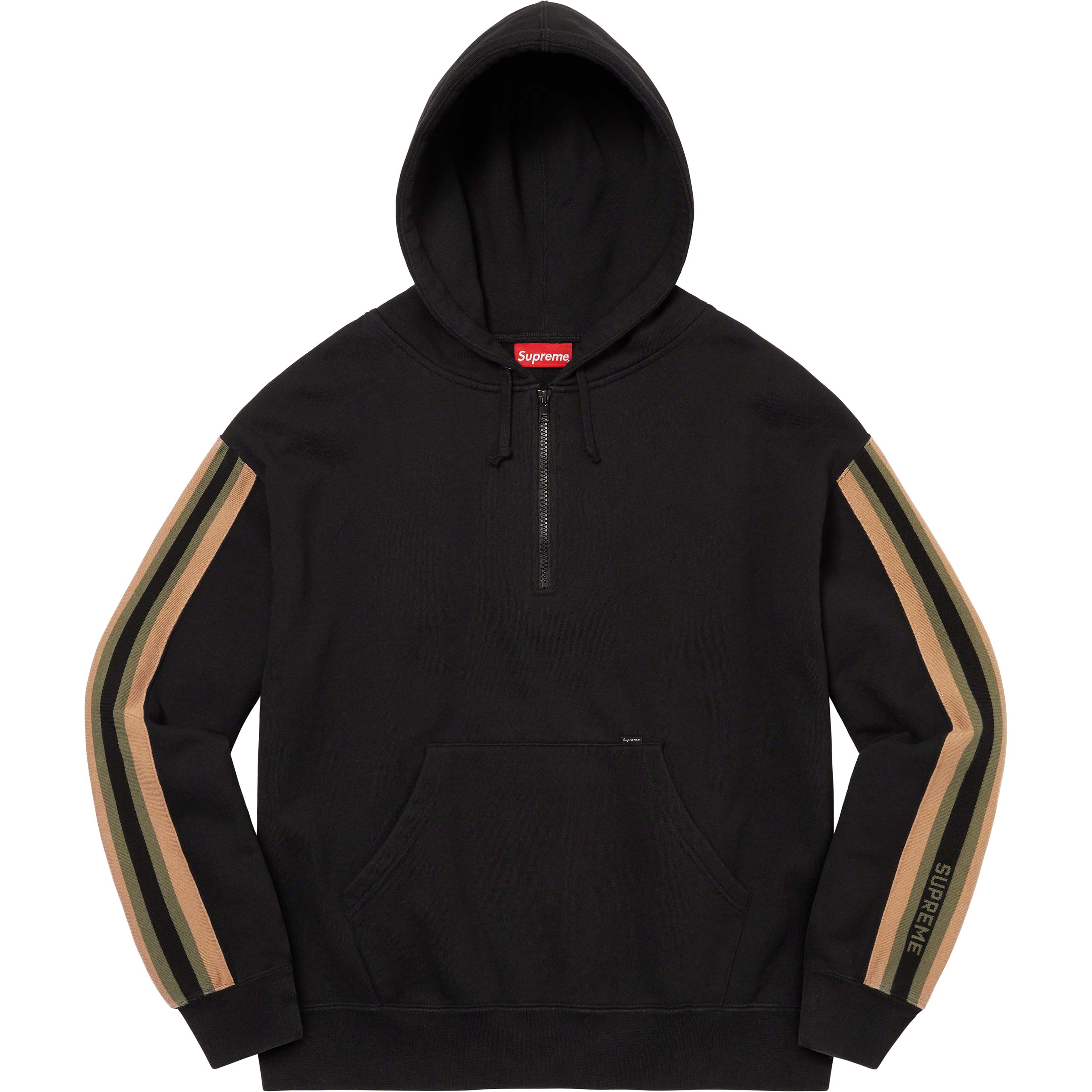 Half Zip Hooded Sweatshirt