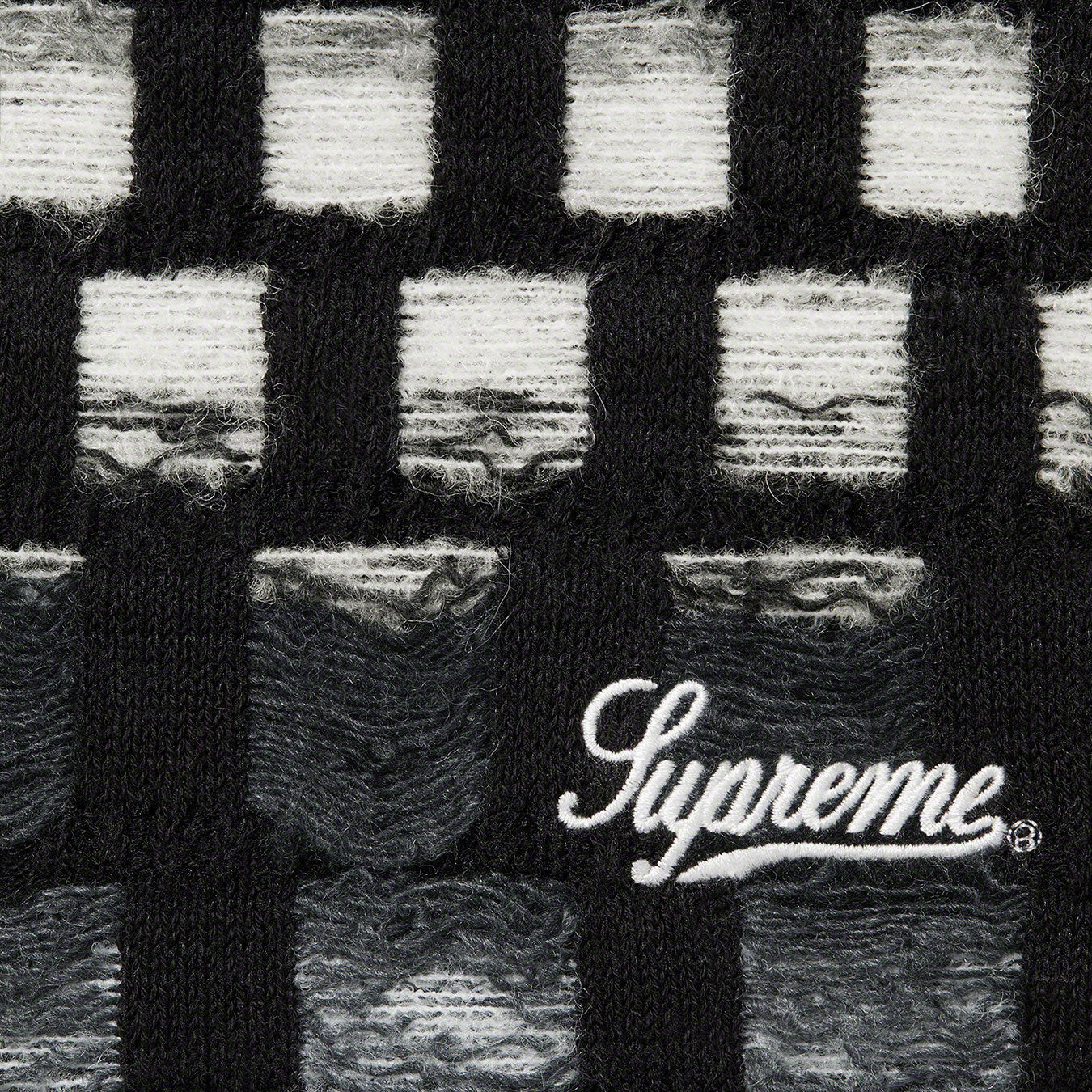 Gradient Grid Knit Short