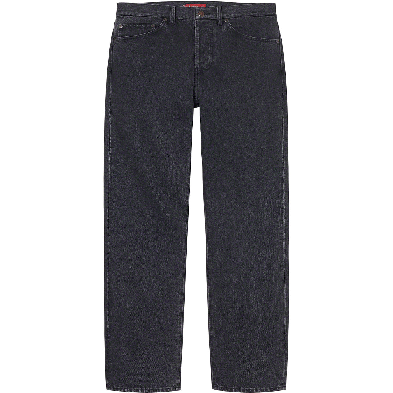 Stone Washed Black Slim Jean