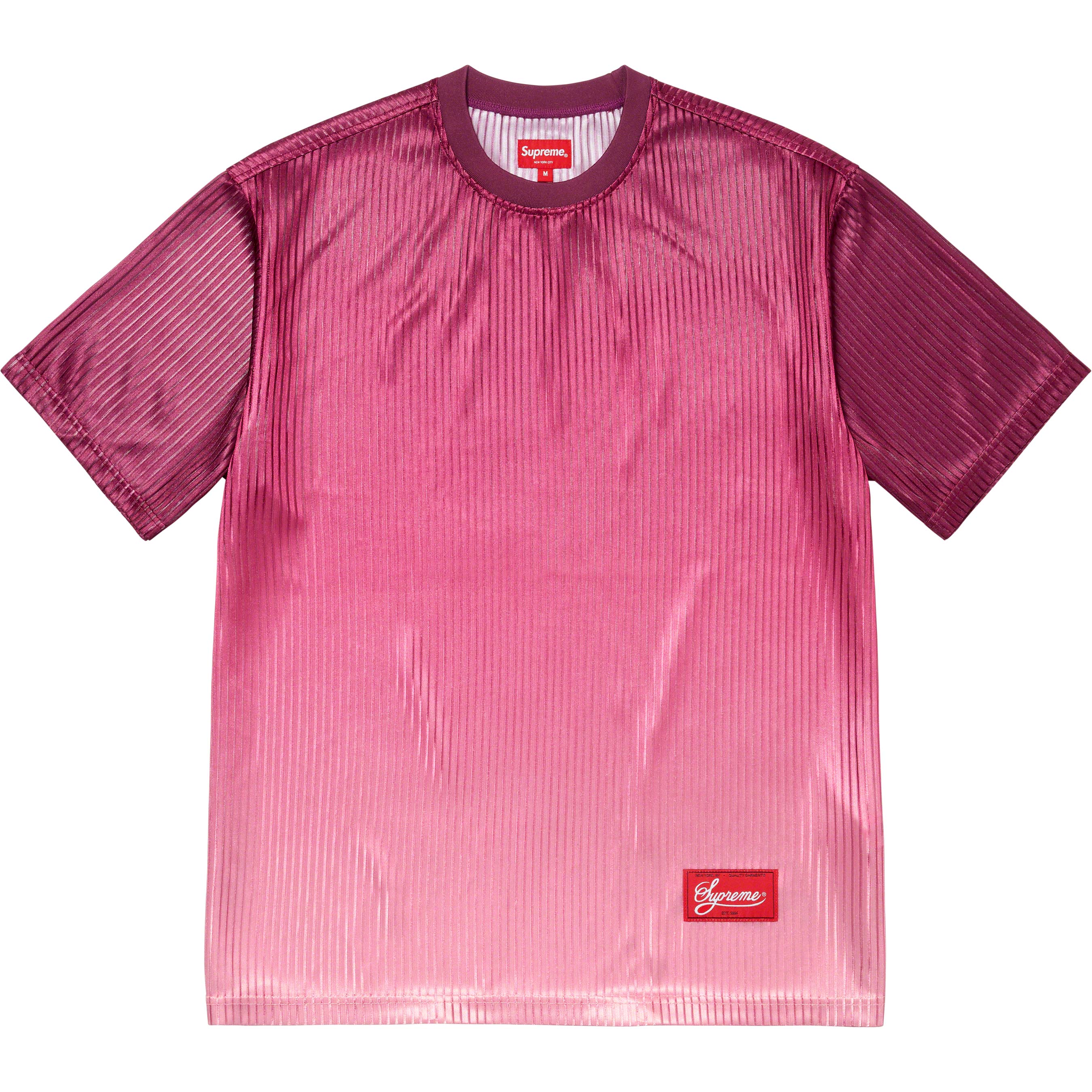 Gradient Mesh Stripe Jersey