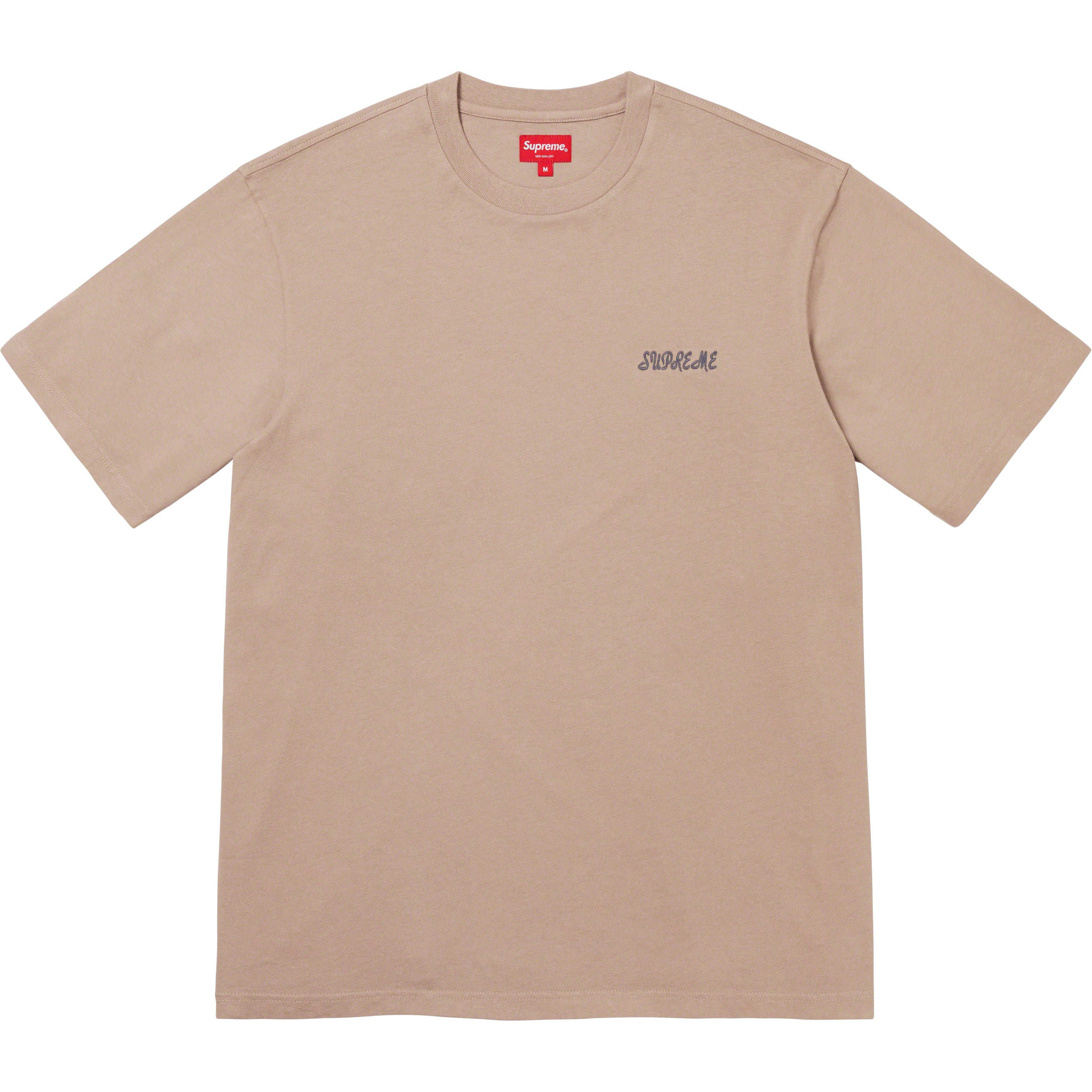 Washed Script S/S Top