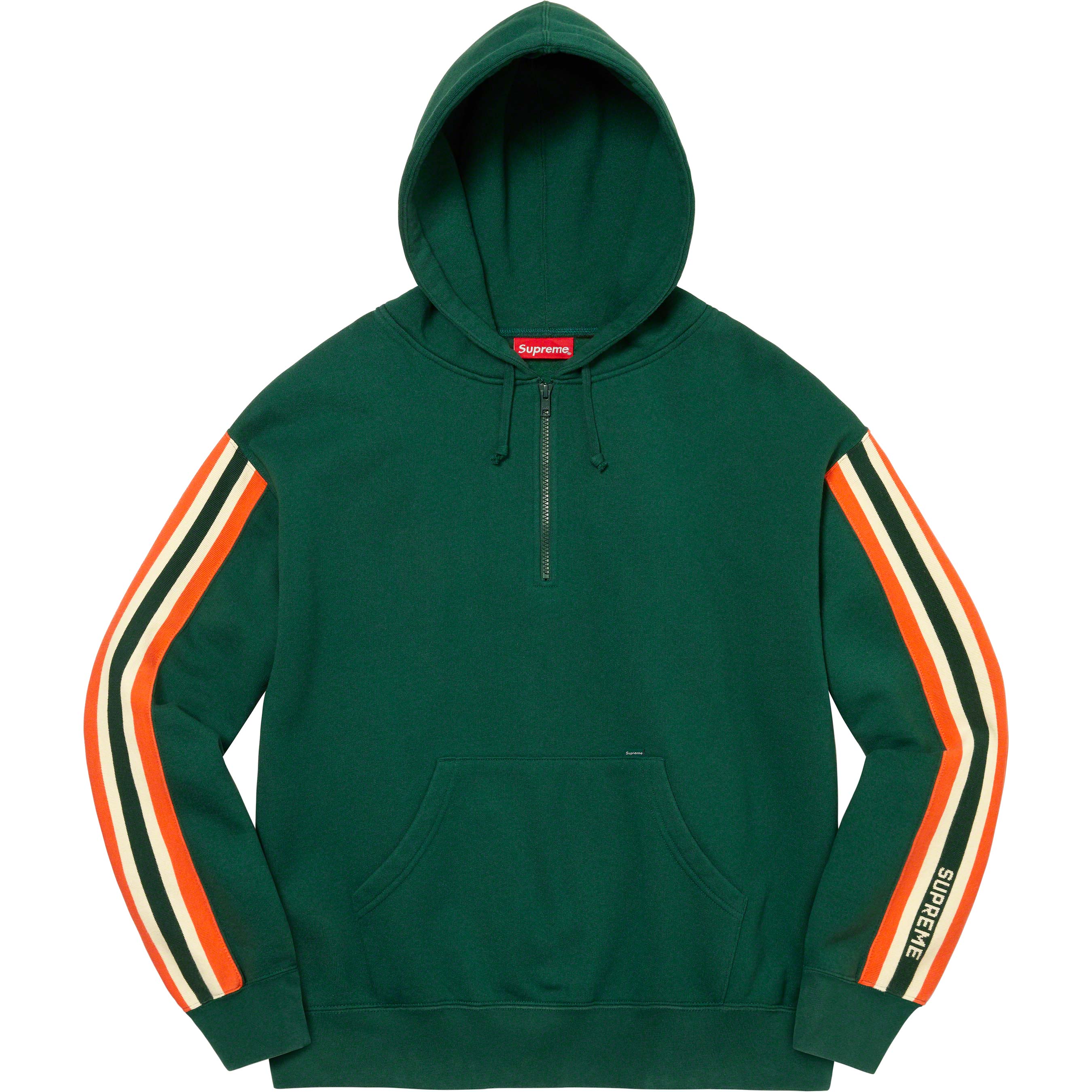 Half Zip Hooded Sweatshirt
