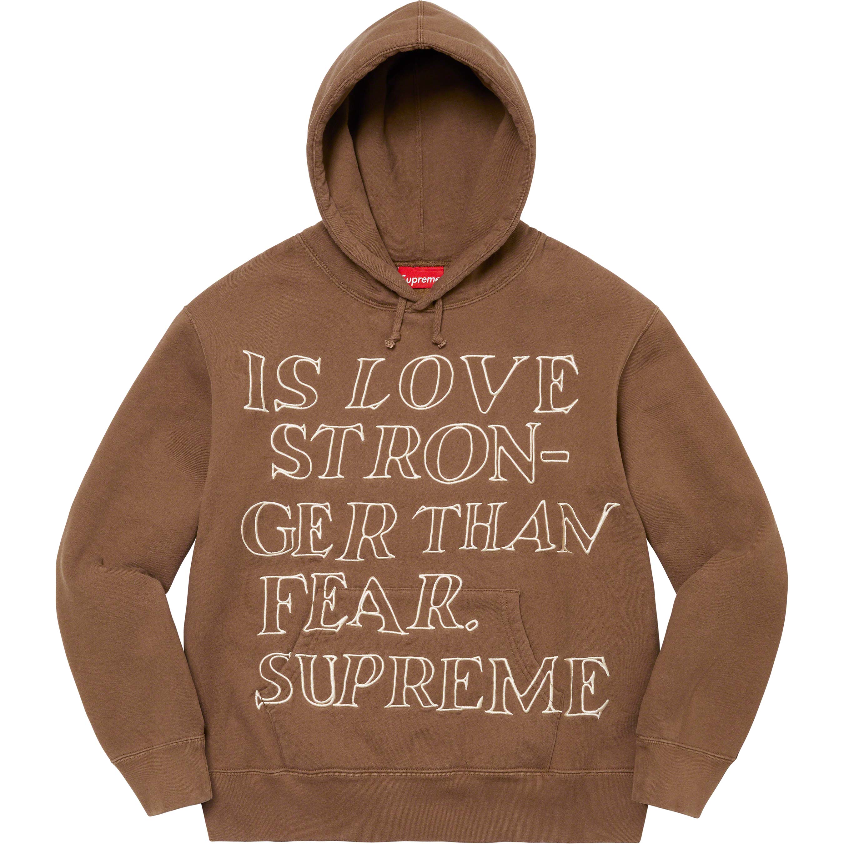 Stronger Than Fear Hooded Sweatshirt