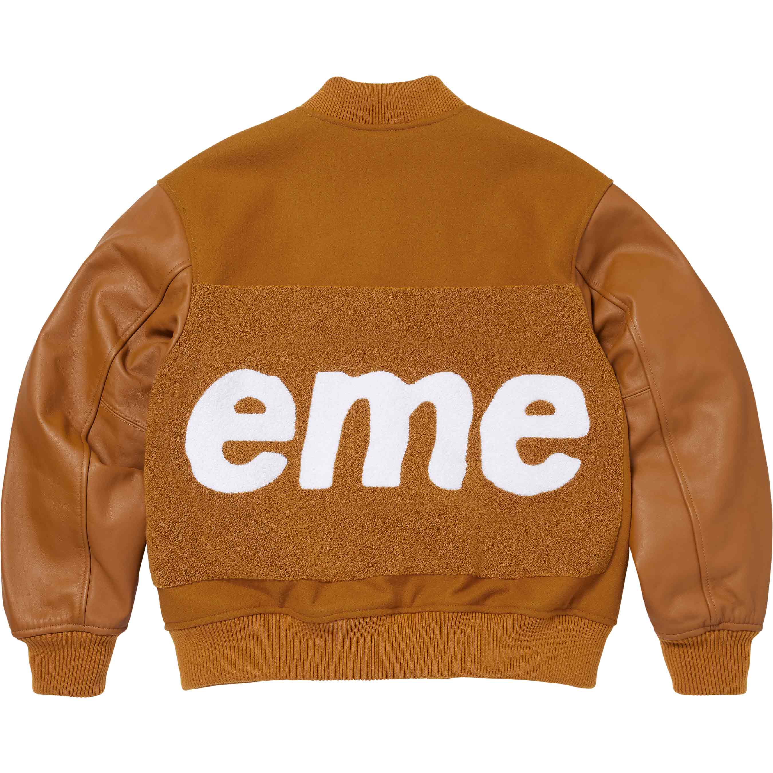 Big Logo Chenille Varsity Jacket