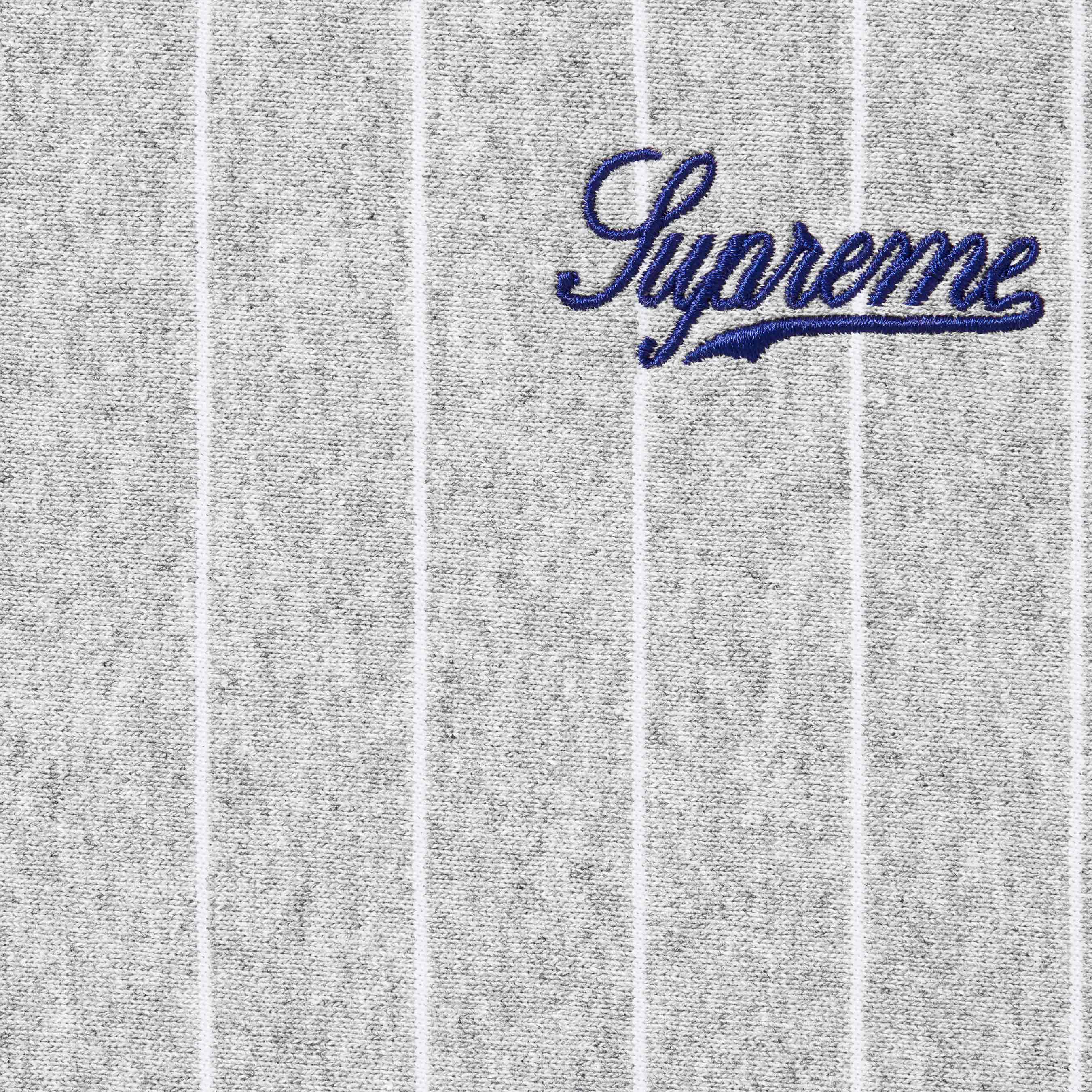 Pinstripe Crewneck