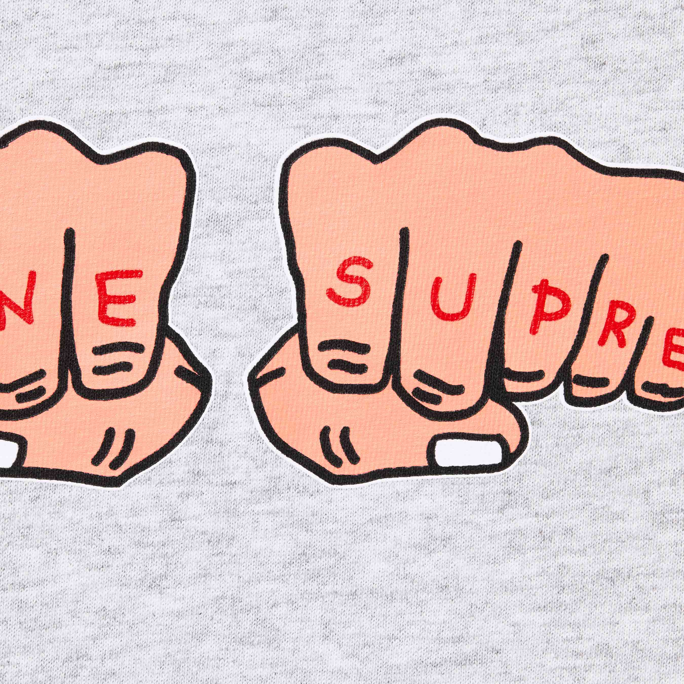 Supreme/Toy Machine Fist Tee