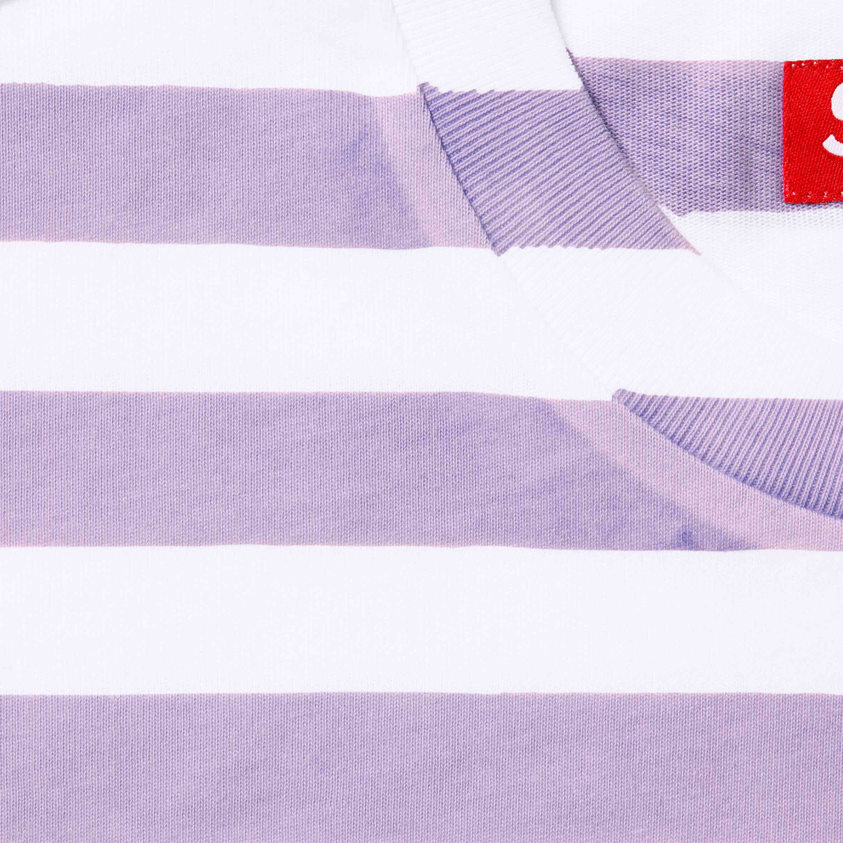 Overprint Stripe S/S Top