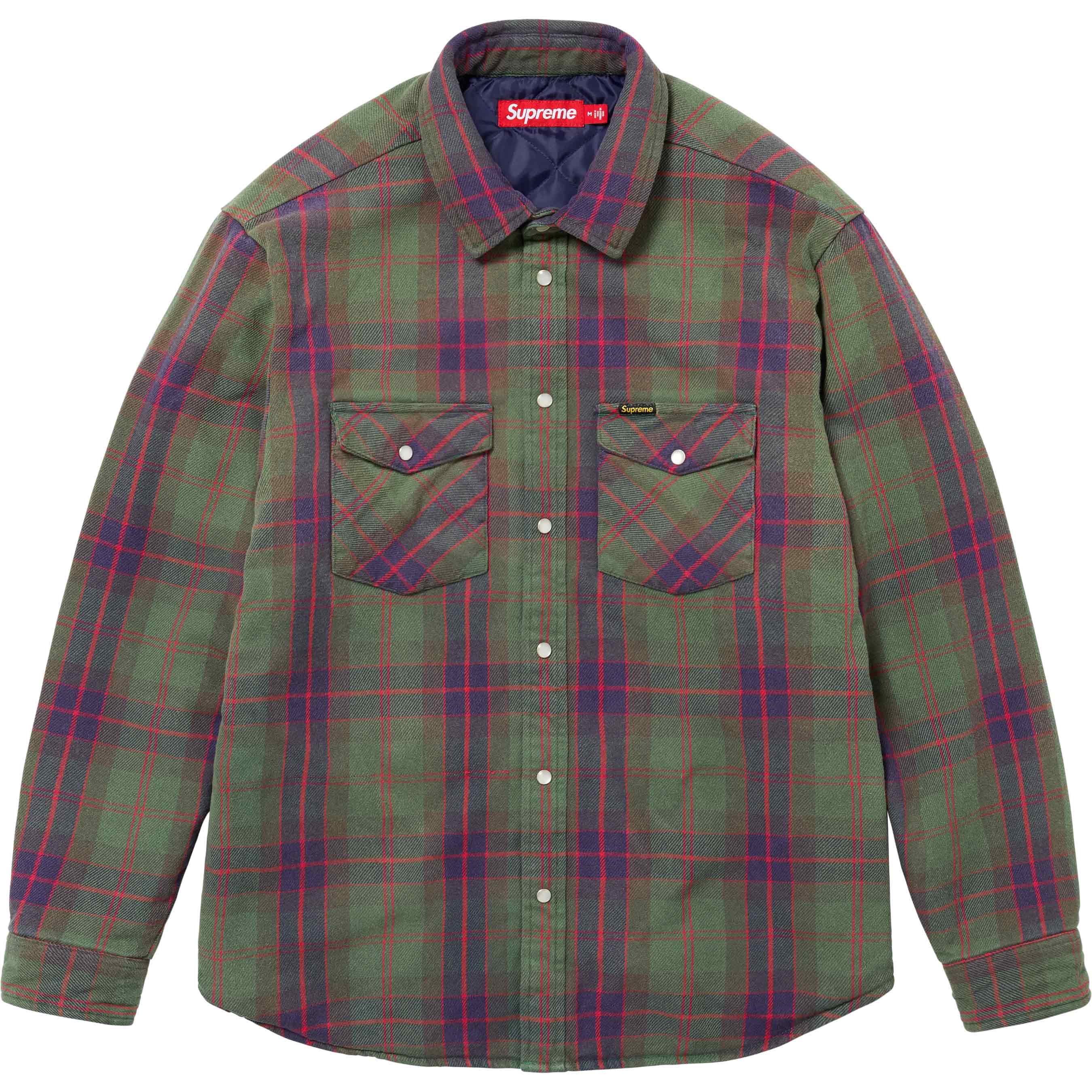 Quilted Flannel Snap Shirt