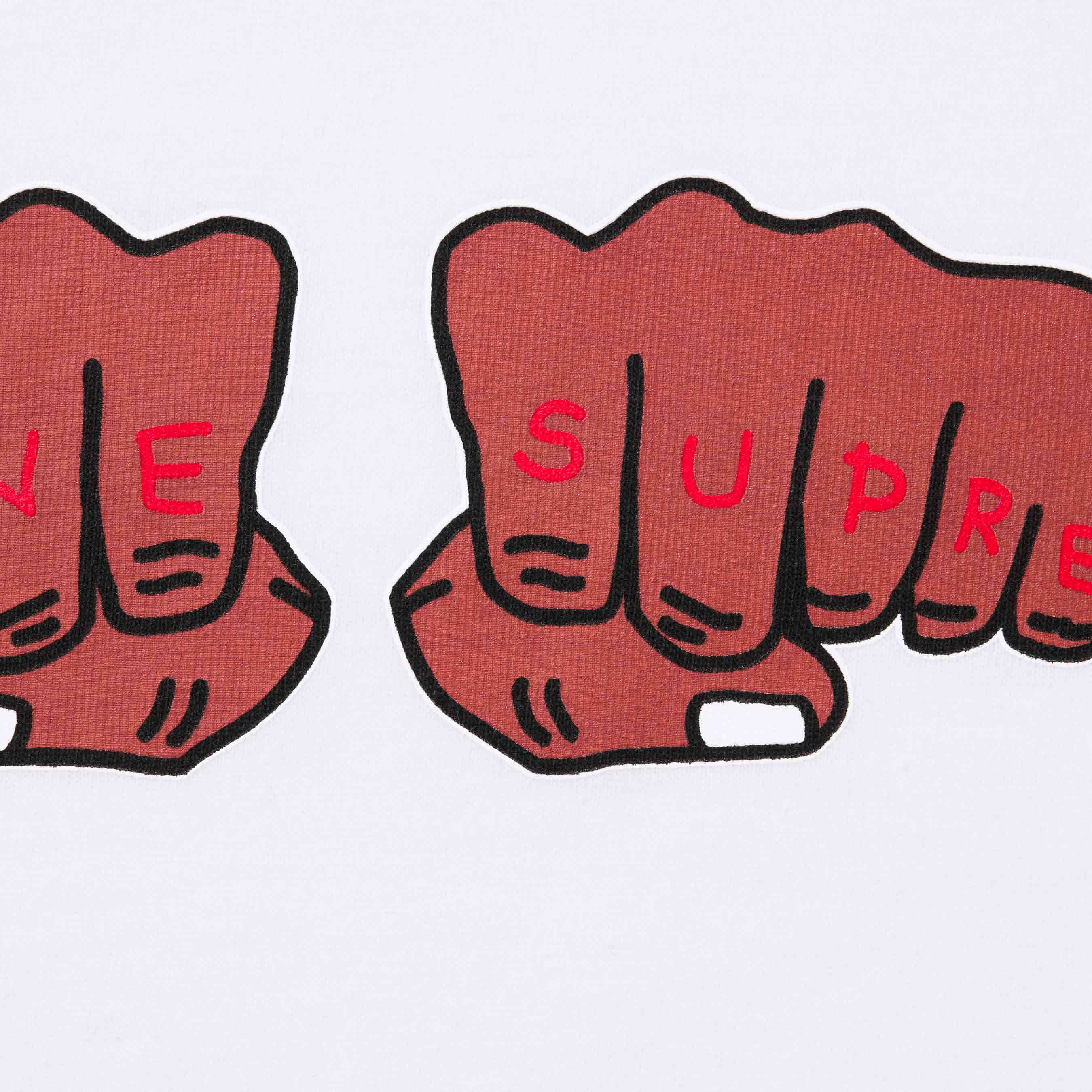 Supreme/Toy Machine Fist Tee