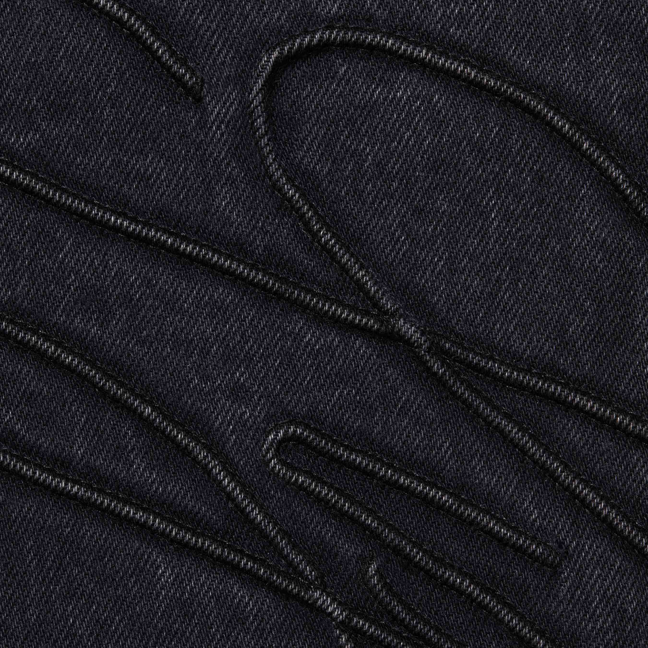 Script Baggy Denim Short