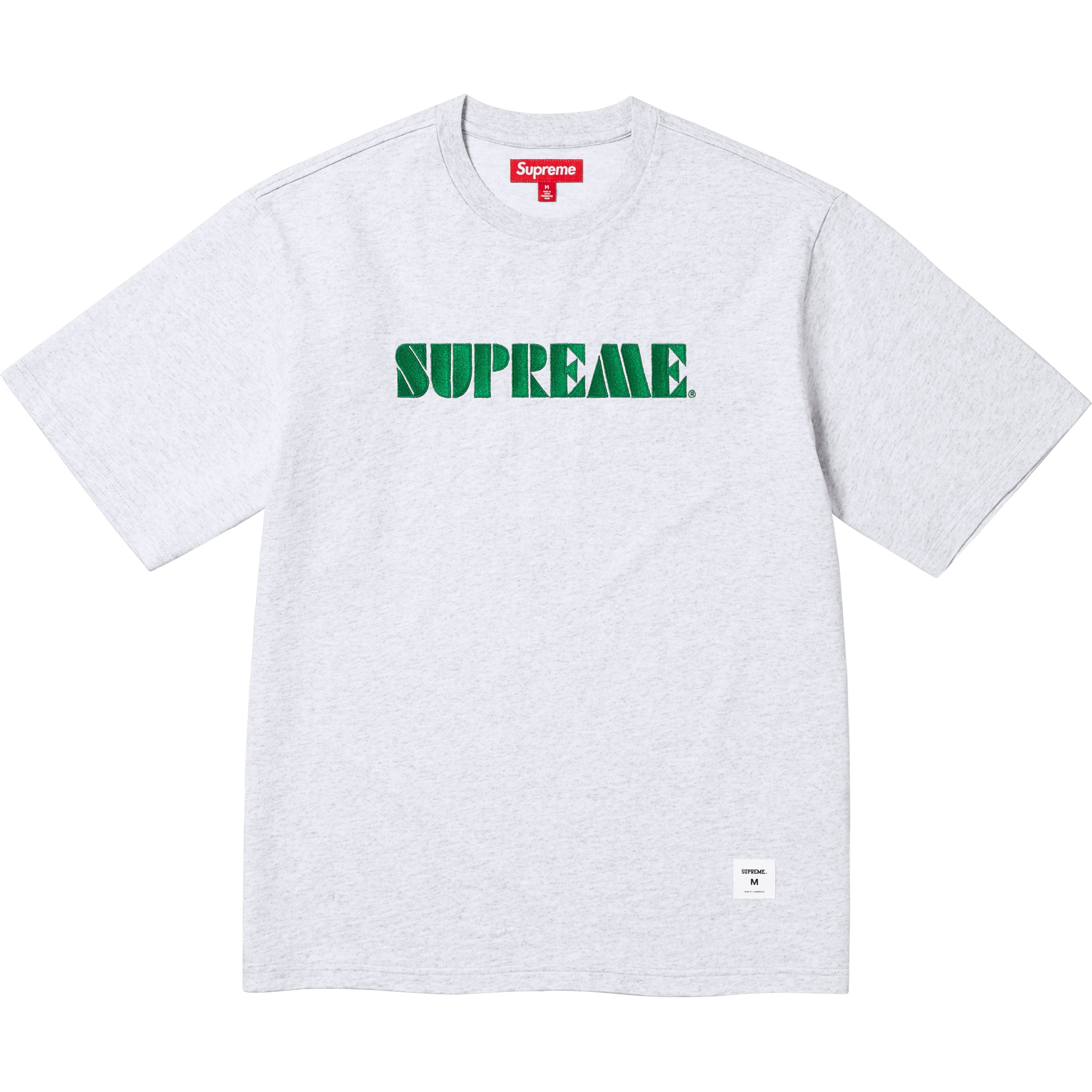 Stencil Embroidered S/S Top