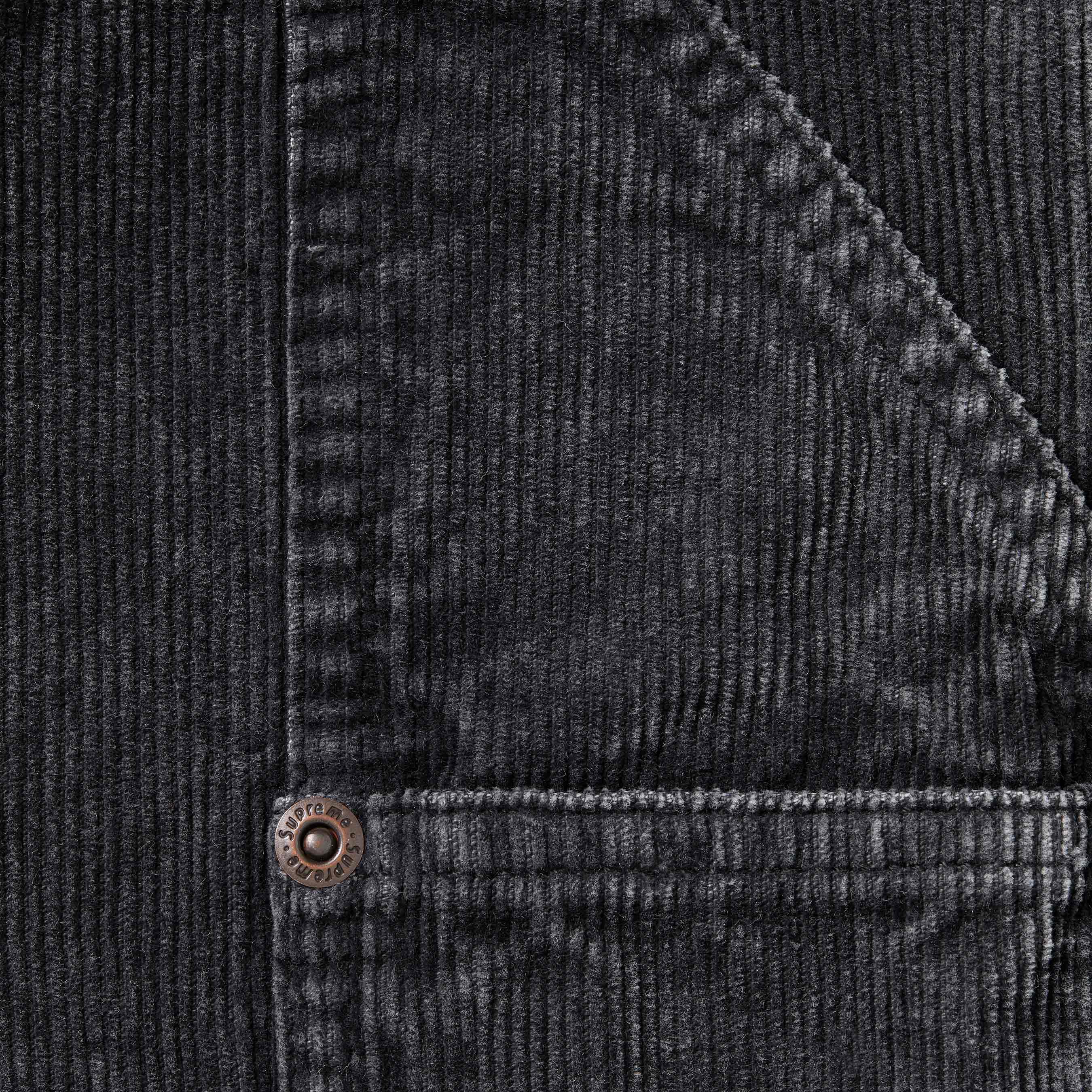 Washed Corduroy Double Knee Painter Short