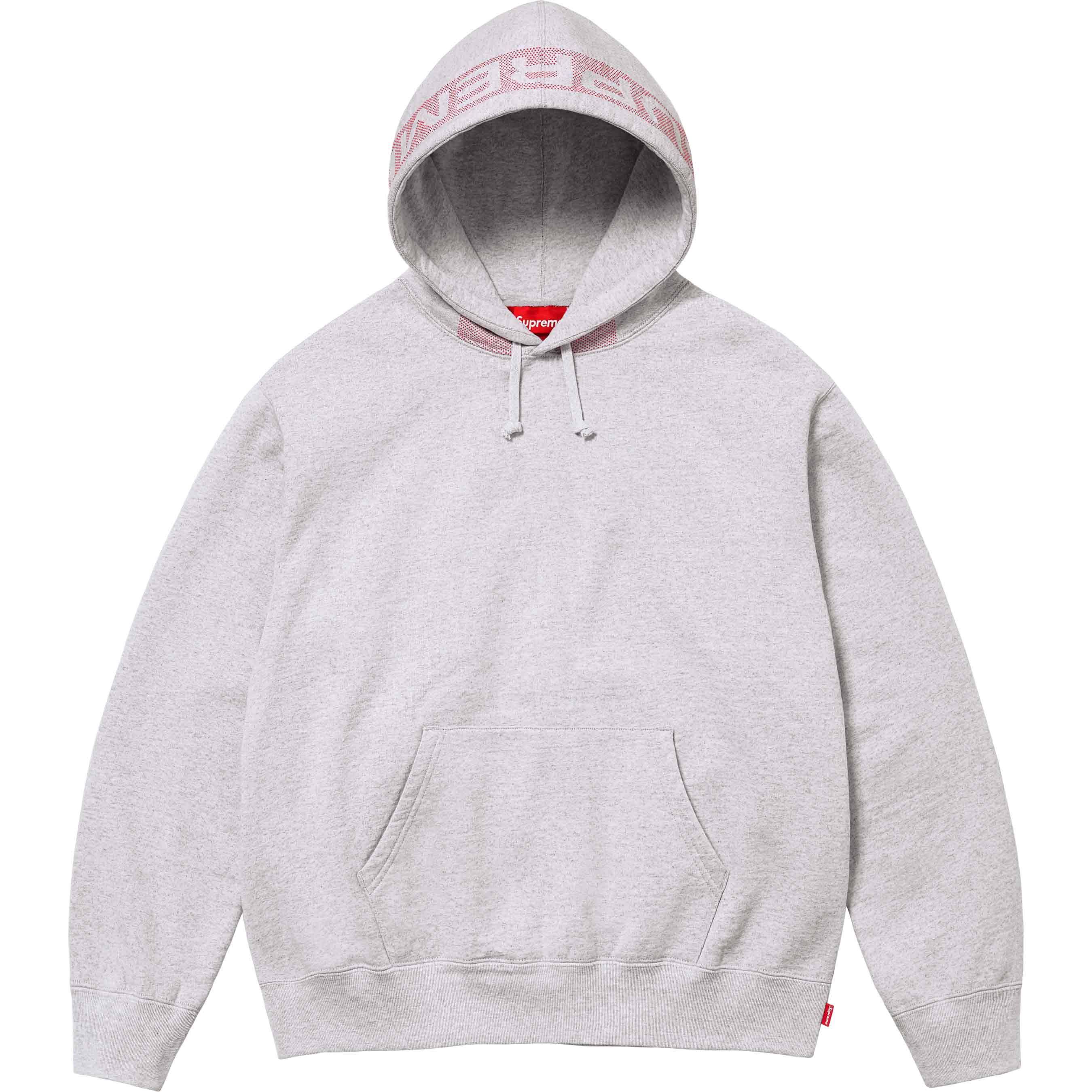 Jacquard Stripe Hooded Sweatshirt