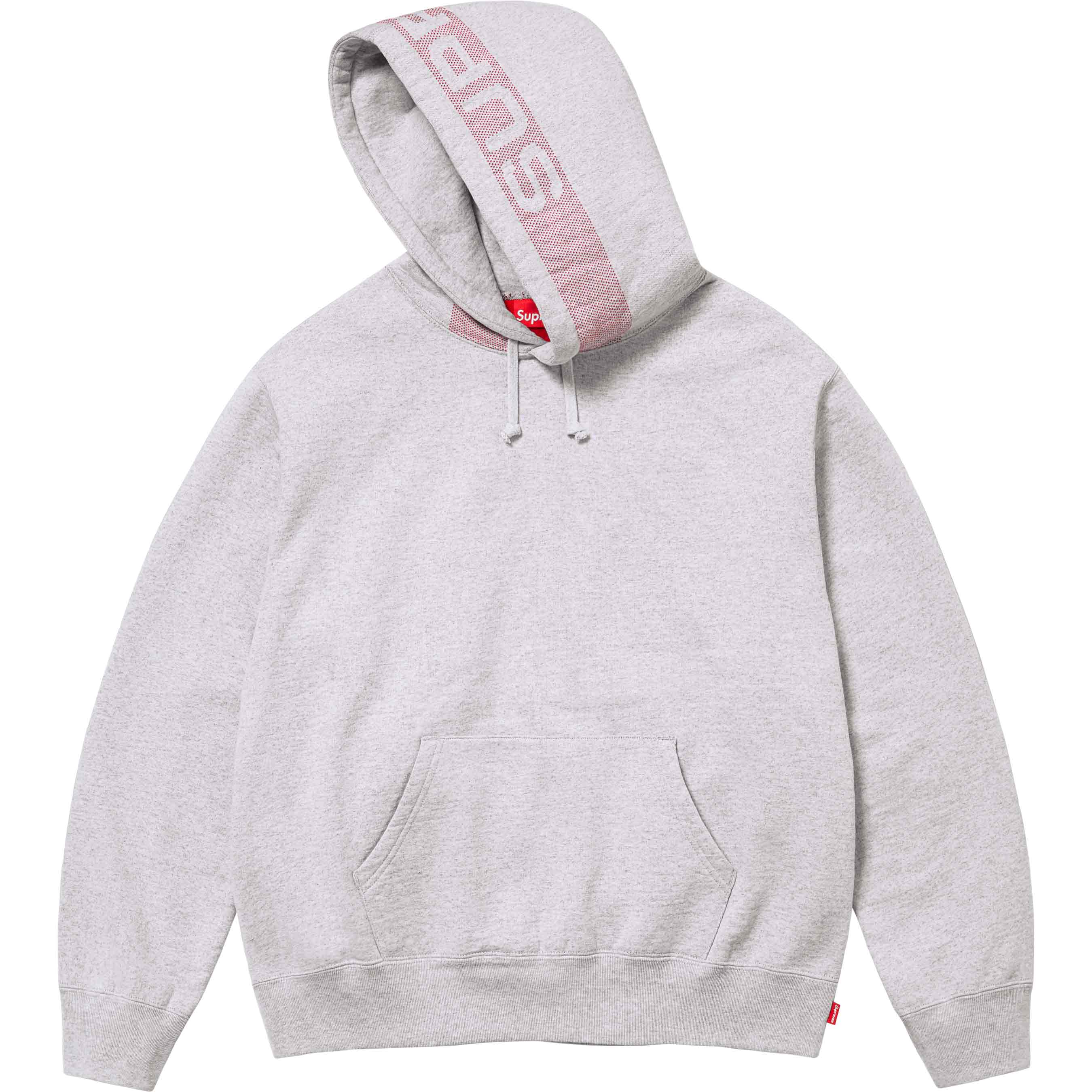 Jacquard Stripe Hooded Sweatshirt