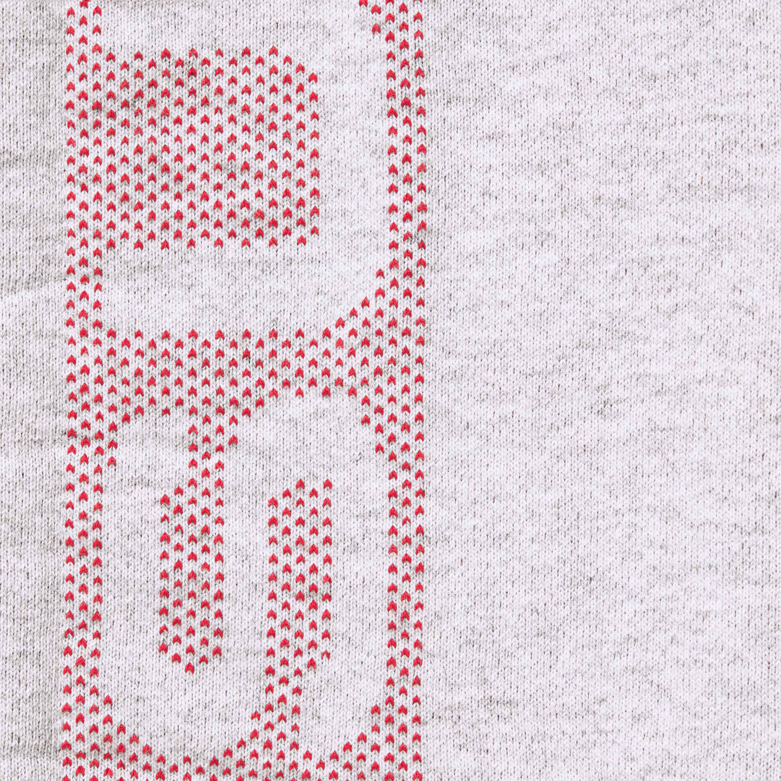 Jacquard Stripe Hooded Sweatshirt