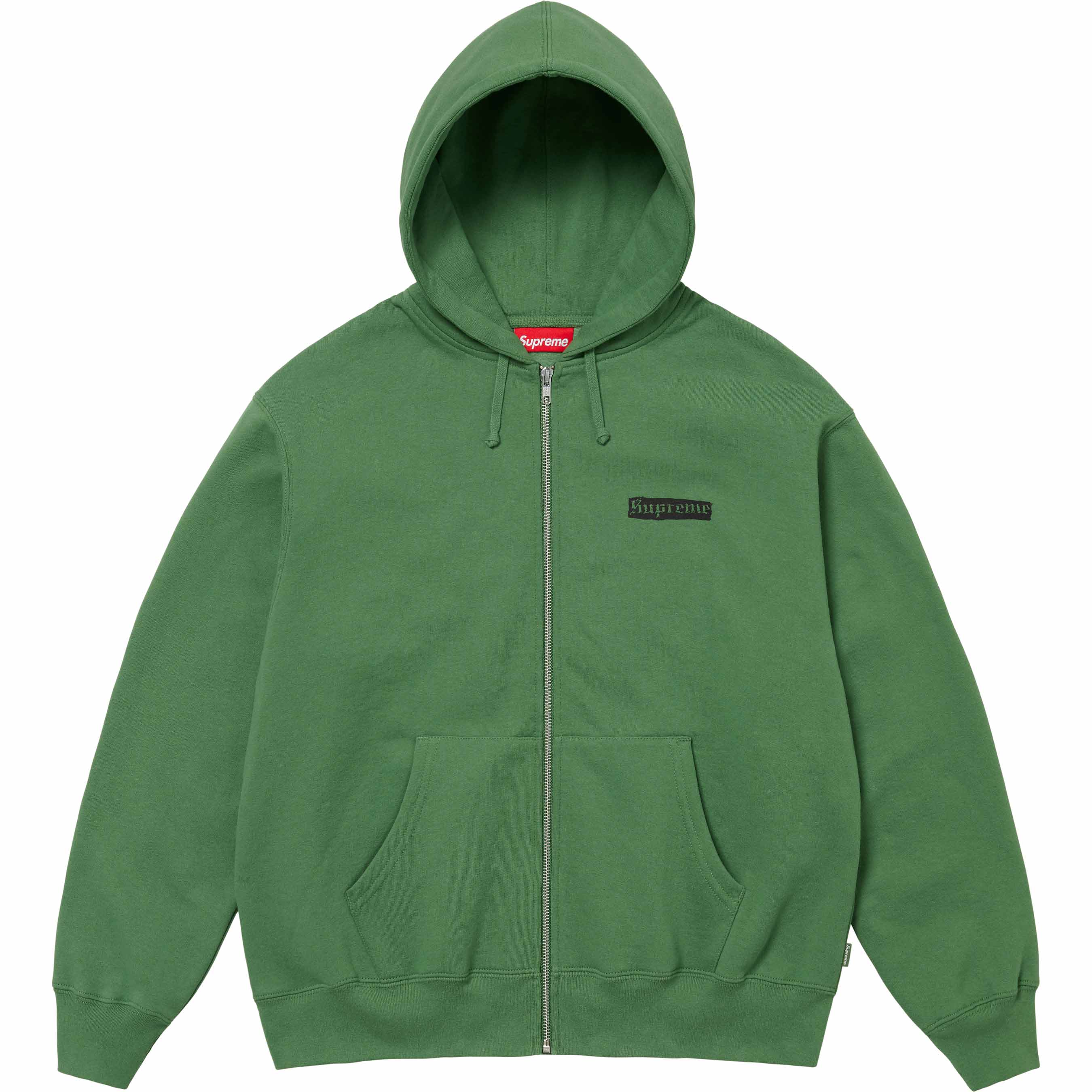 Spread Zip Up Hooded Sweatshirt