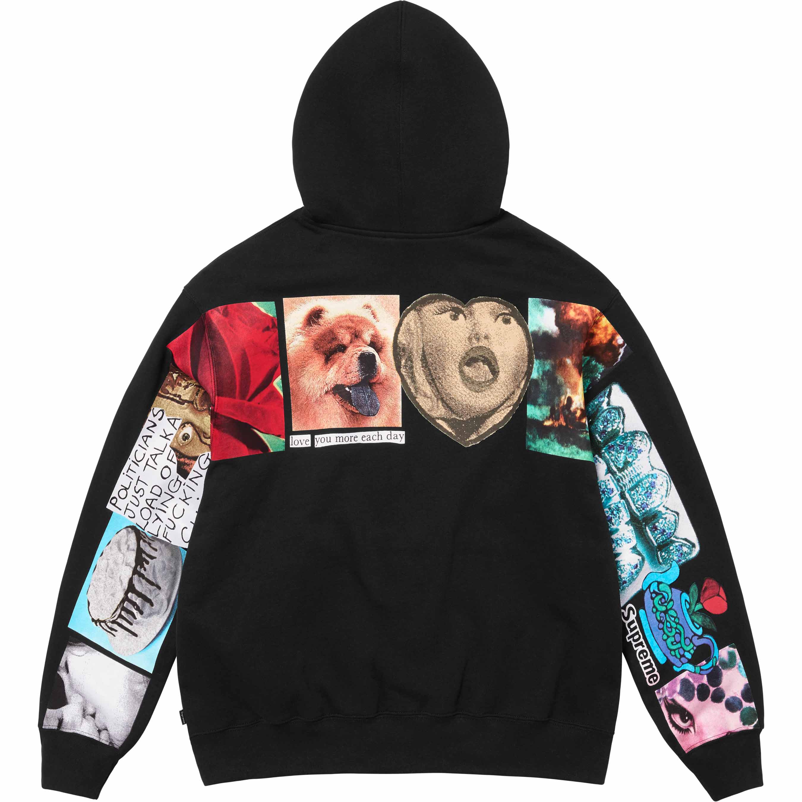 Spread Zip Up Hooded Sweatshirt