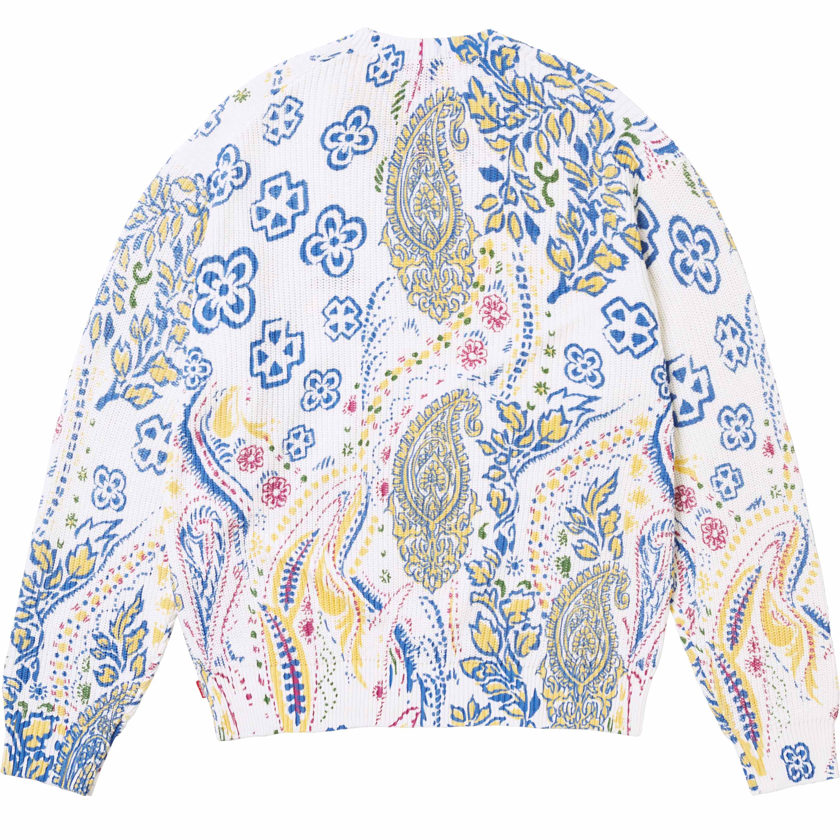 Printed Paisley Sweater