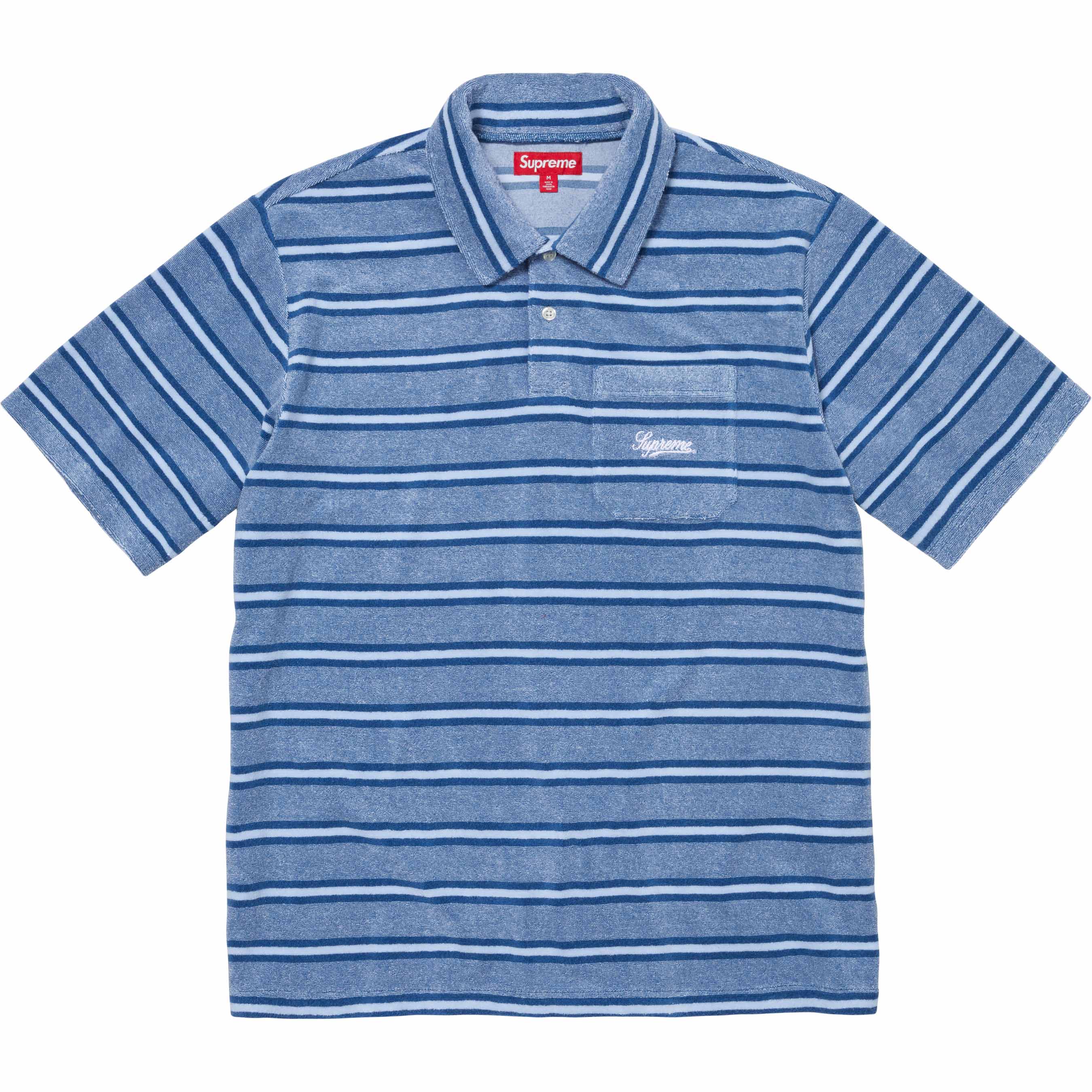 Stripe Terry S/S Polo