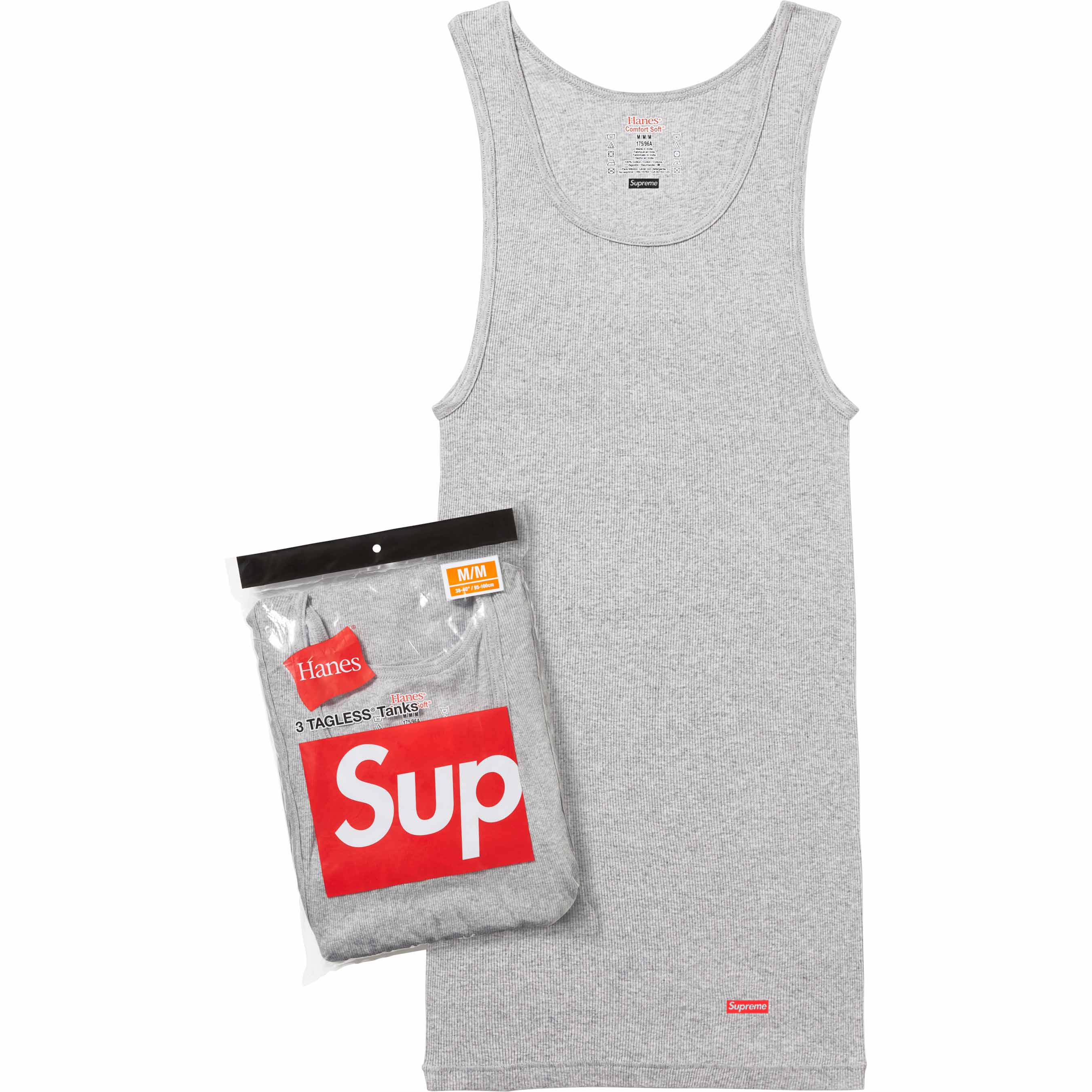 Supreme®/Hanes® Tagless Tank Tops (3 Pack)