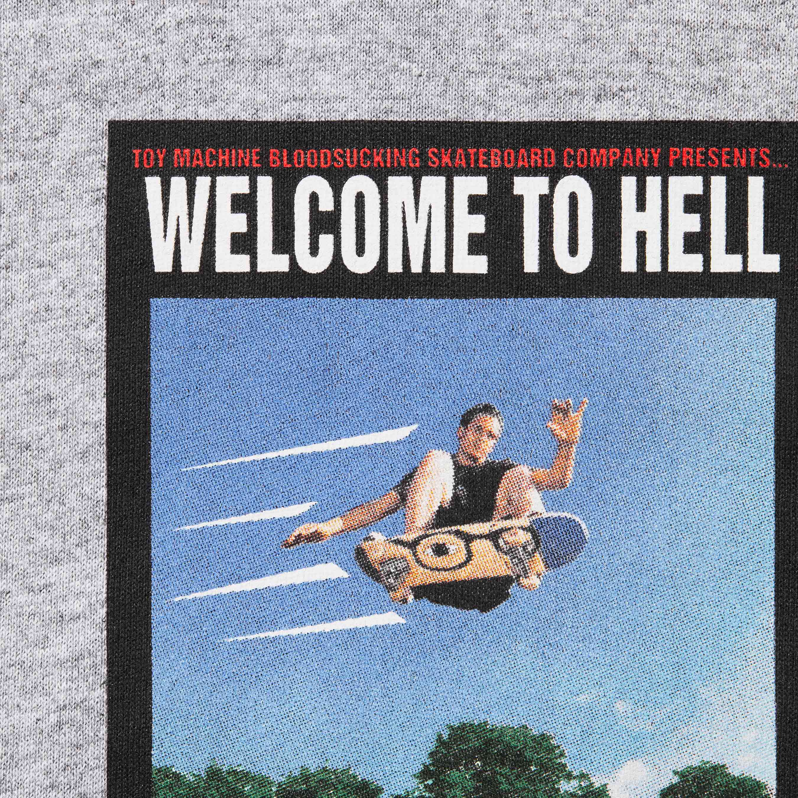 Supreme/Toy Machine Welcome To Hell Tee