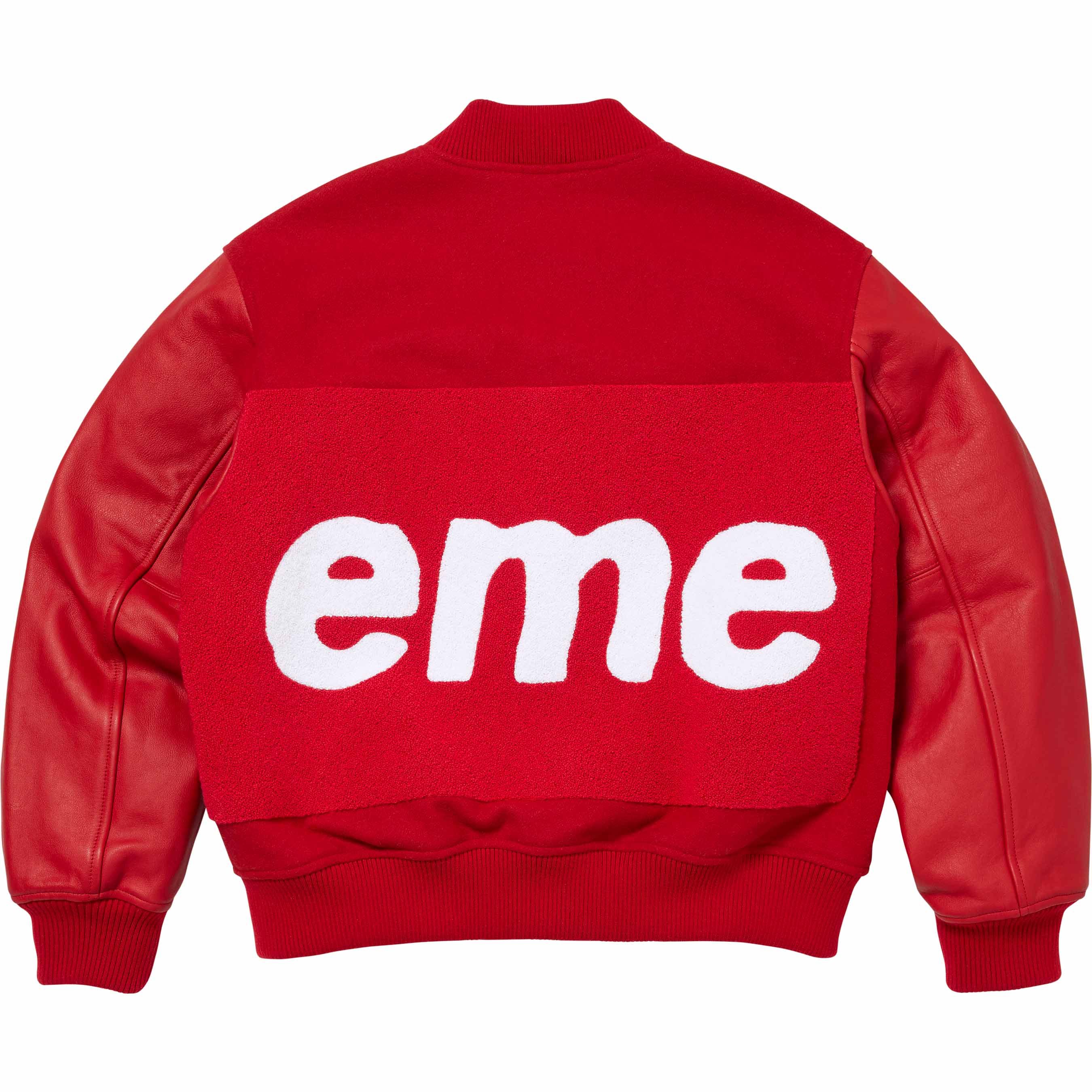 Big Logo Chenille Varsity Jacket
