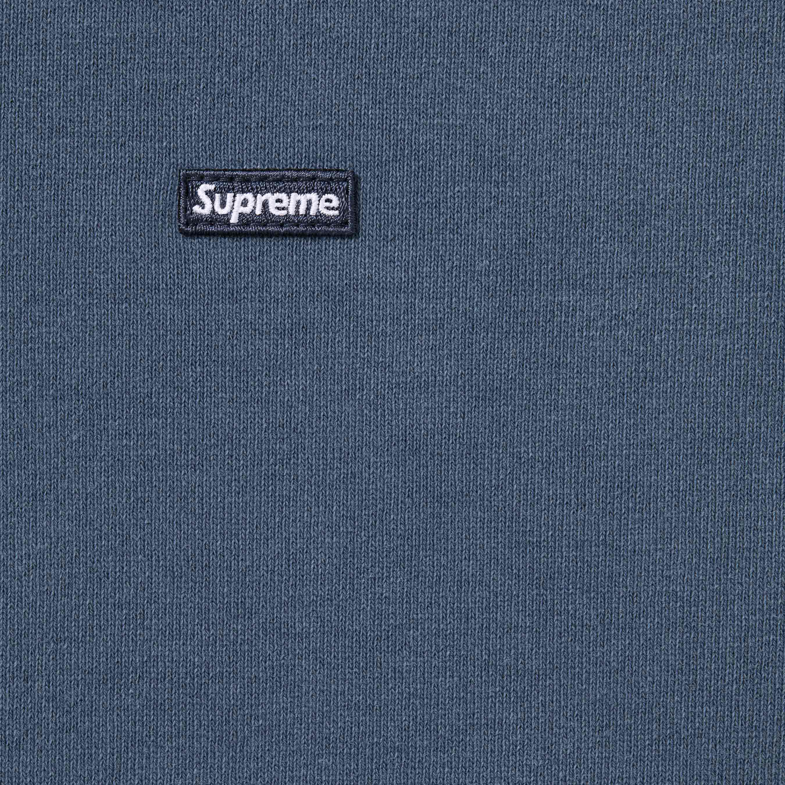 Overdyed Small Box Zip Up Hooded Sweatshirt