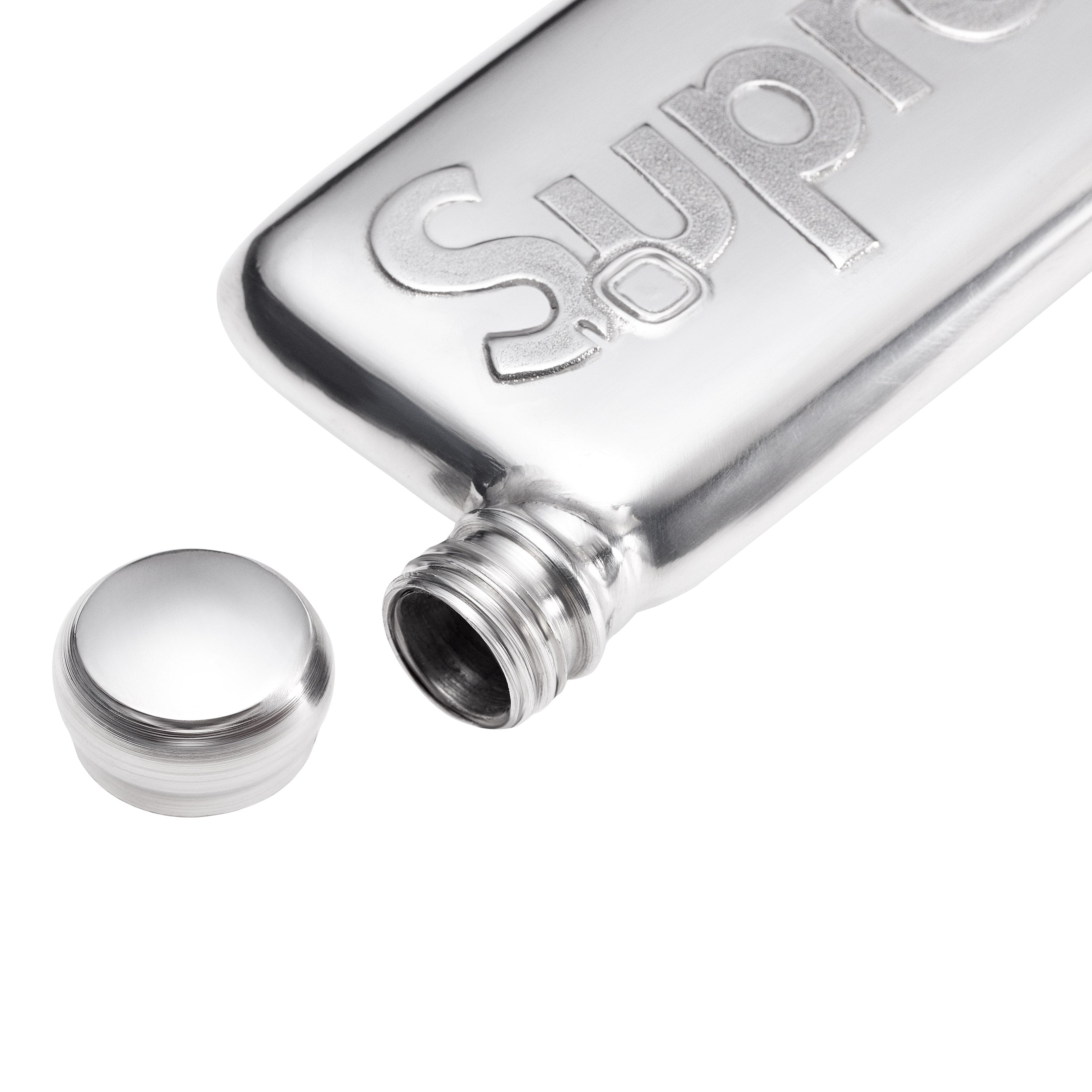 Burner Phone Pewter Flask