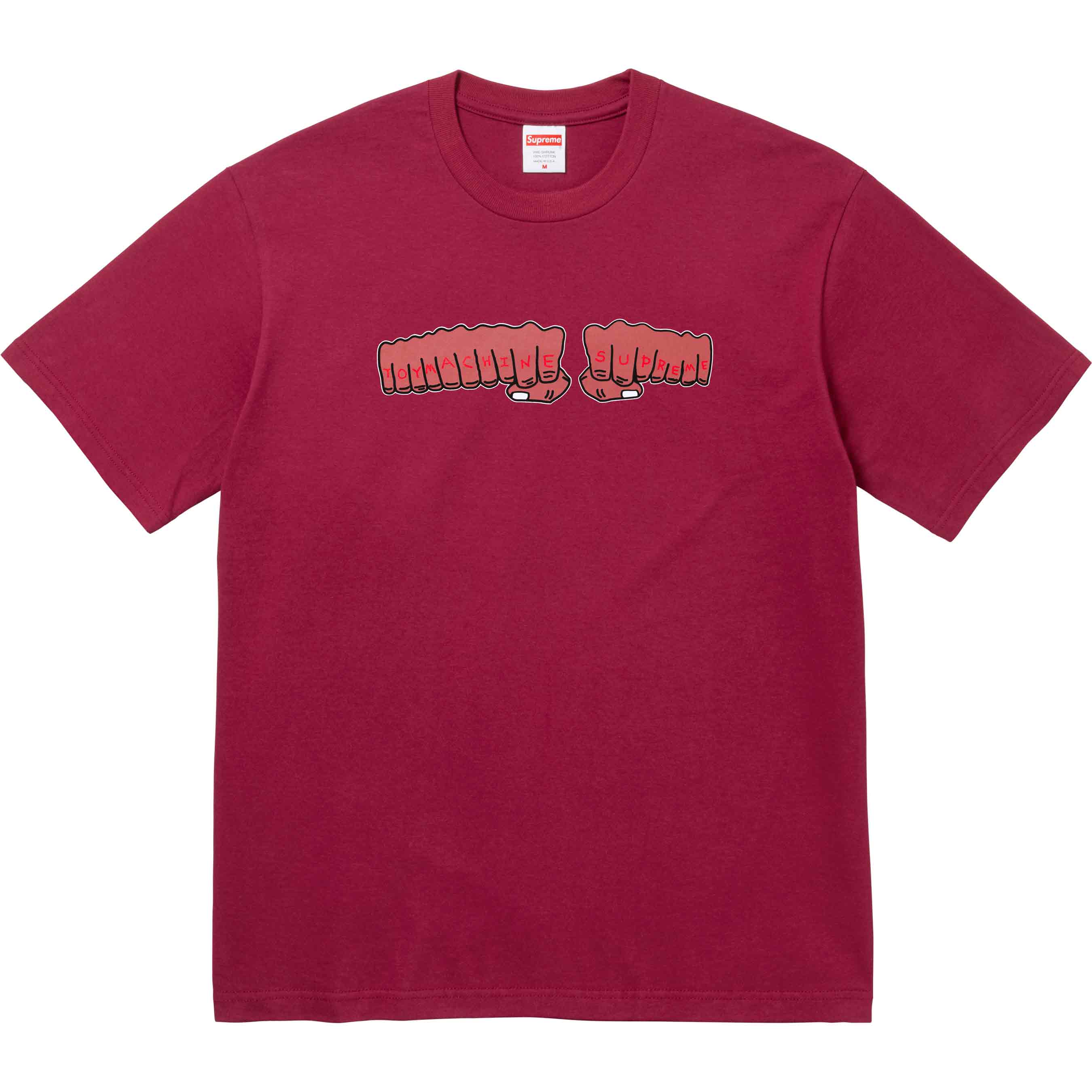 Supreme/Toy Machine Fist Tee