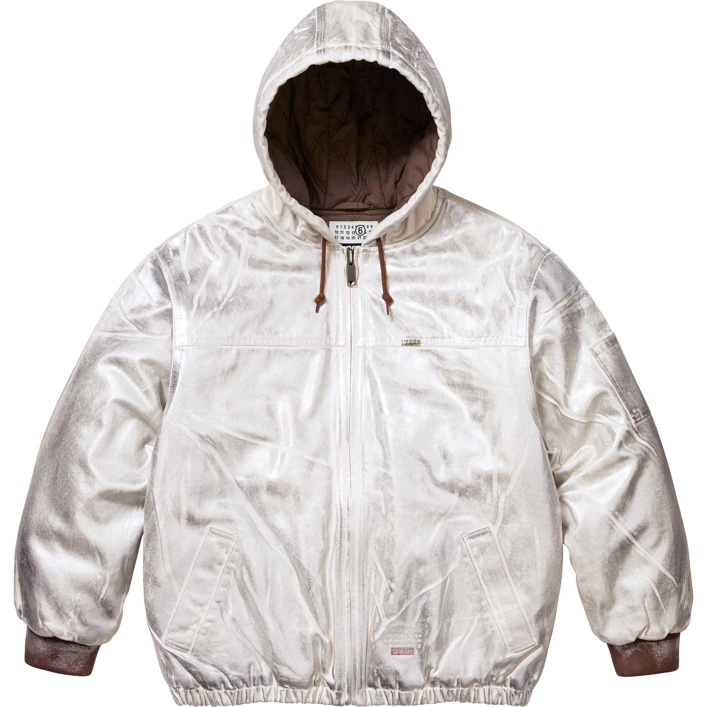 Supreme®/MM6 Maison Margiela Foil Hooded Work Jacket