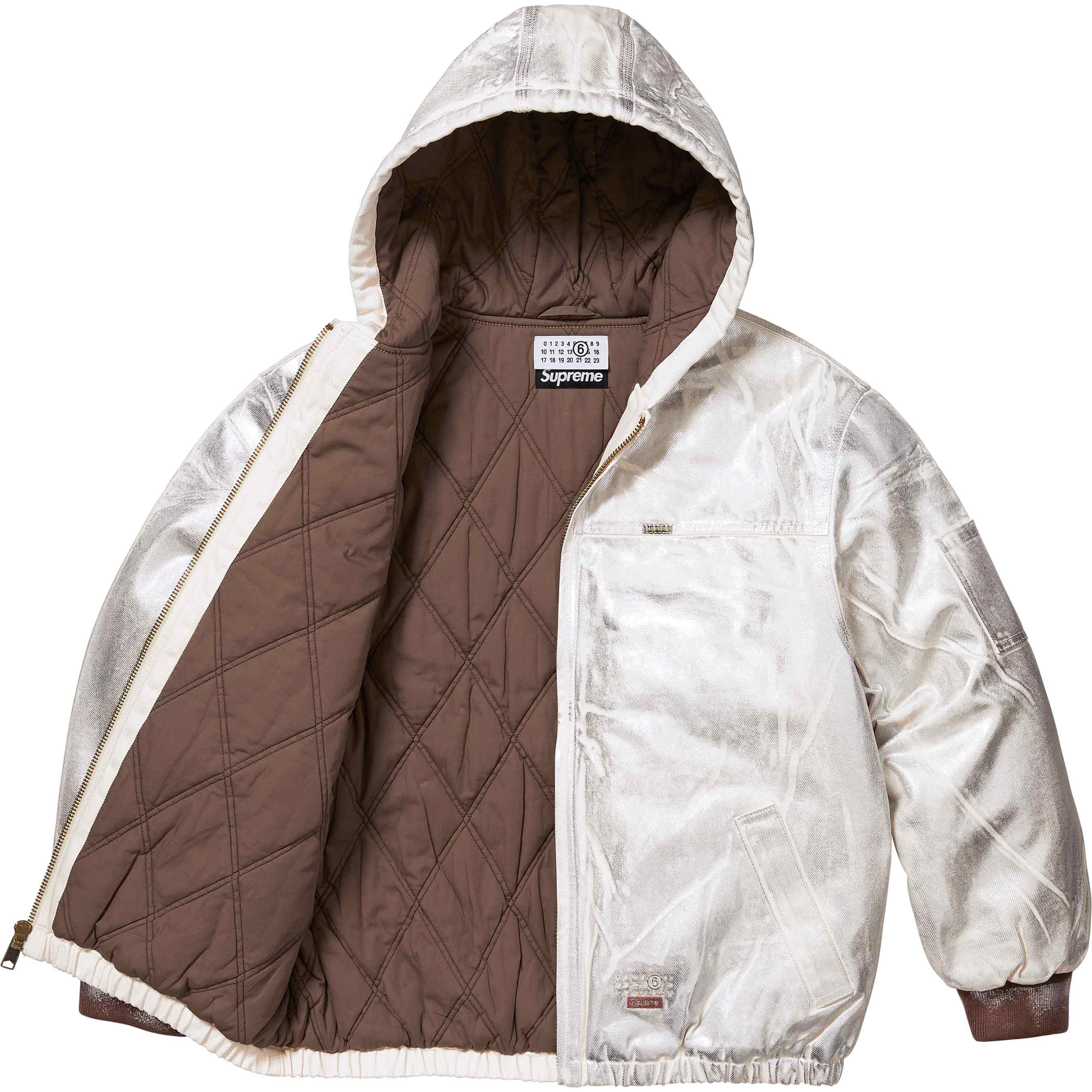 Supreme®/MM6 Maison Margiela Foil Hooded Work Jacket