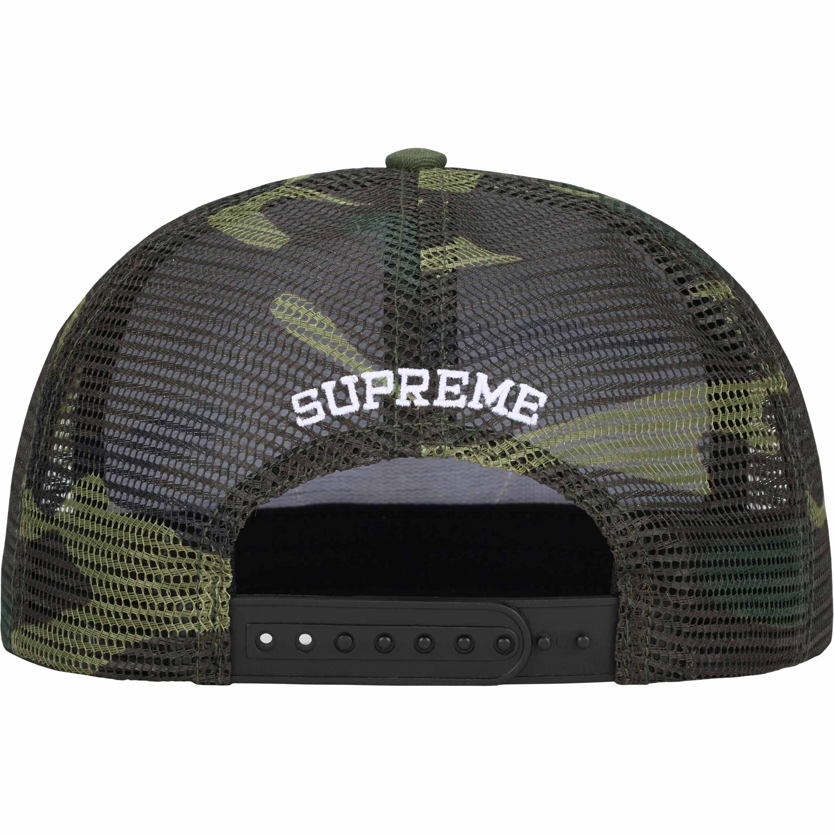 Black Cat Mesh Back 5-Panel