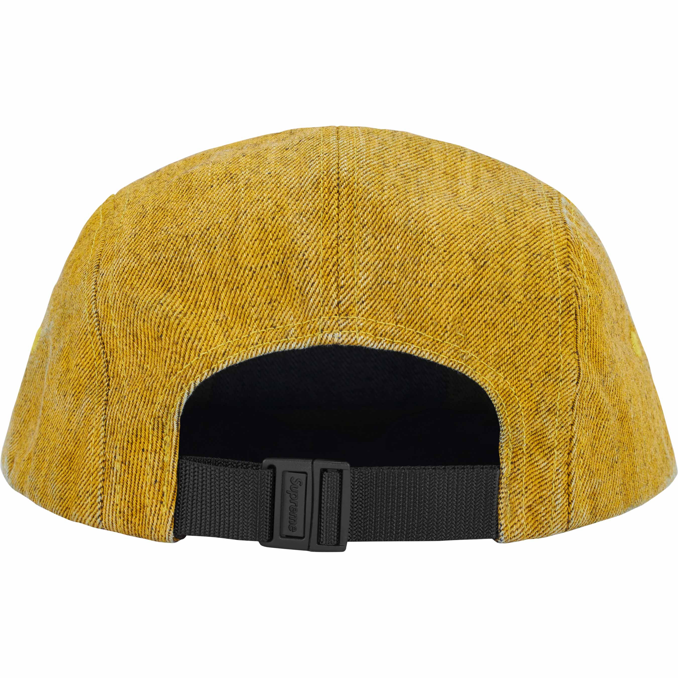 Coated Denim Camp Cap