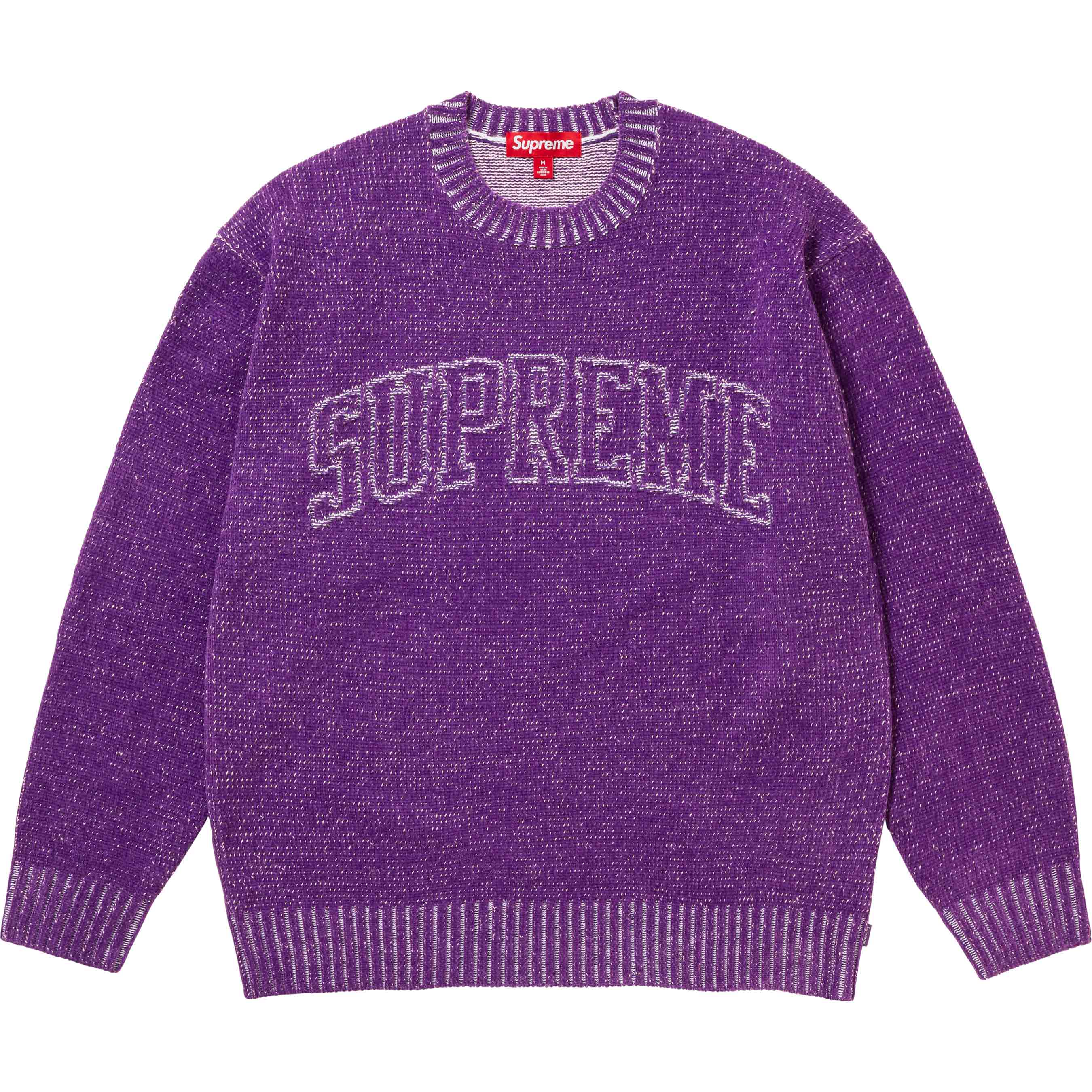 Contrast Arc Sweater