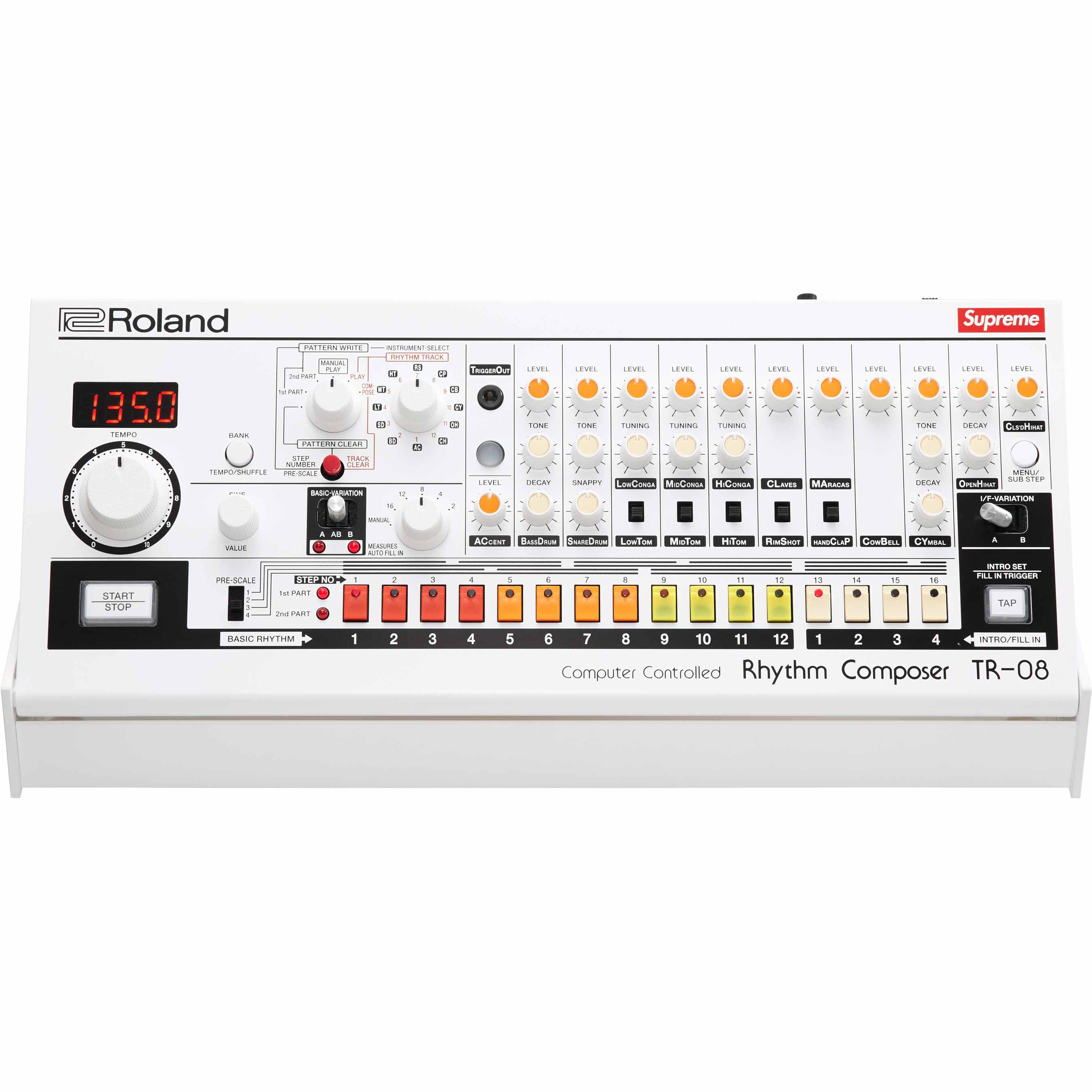 Supreme®/Roland® TR-08 Rhythm Composer
