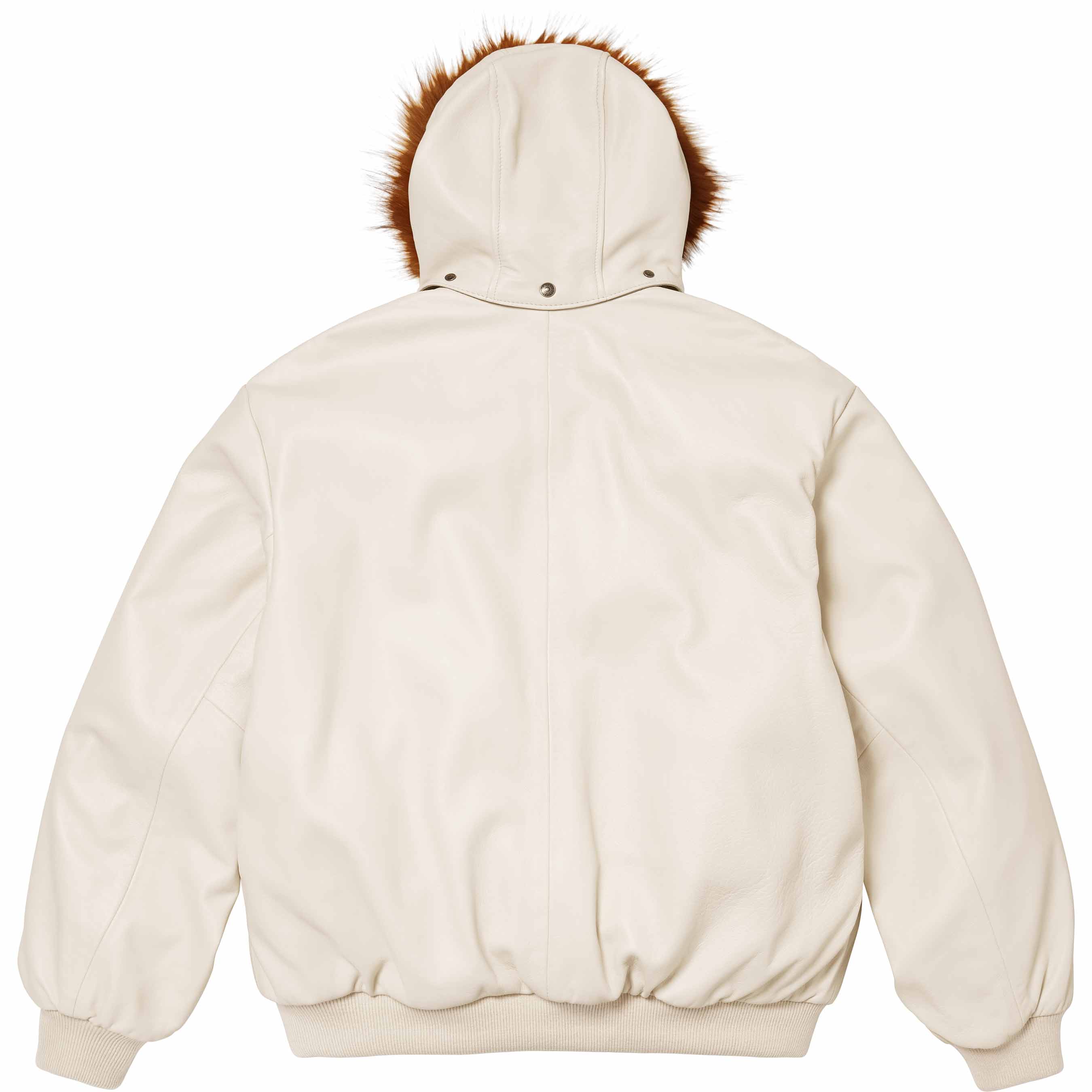 Supreme®/Schott® Hooded Leather Bomber Jacket
